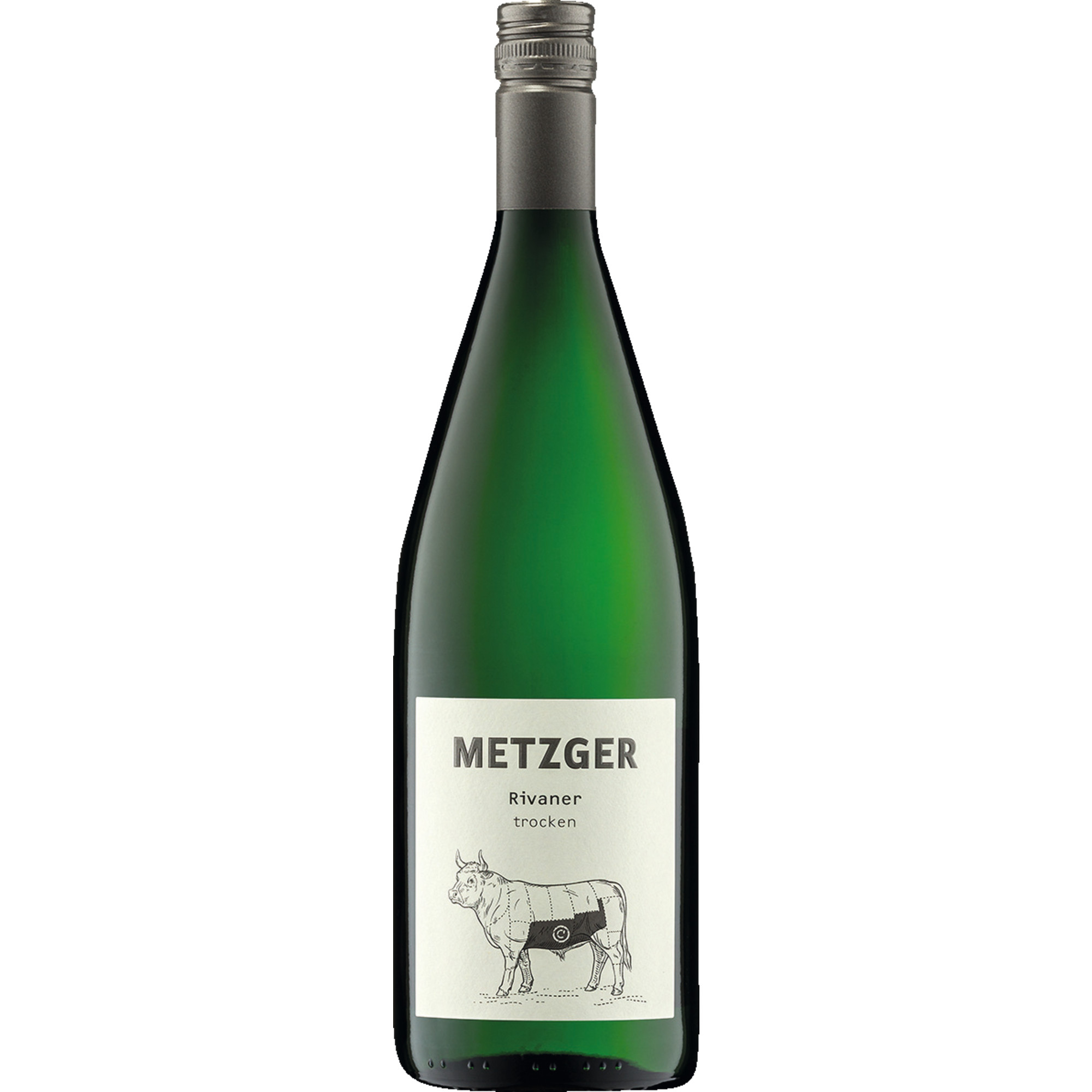 Flanke Rivaner, Trocken, Pfalz, 1 L, Pfalz, 2025, Weißwein