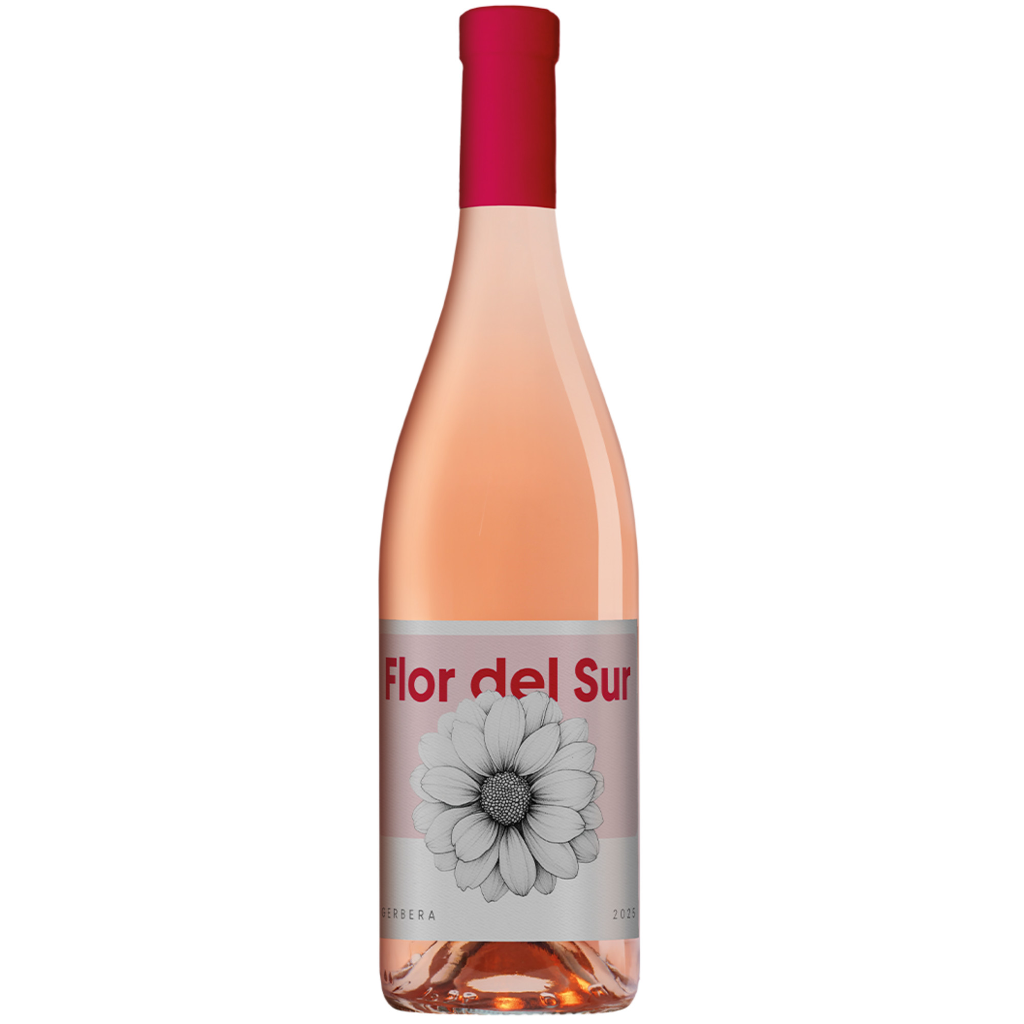Flor del Sur Gerbera Rosé 2025 0.75L 12.5% Vol. Roséwein Trocken aus Spanien