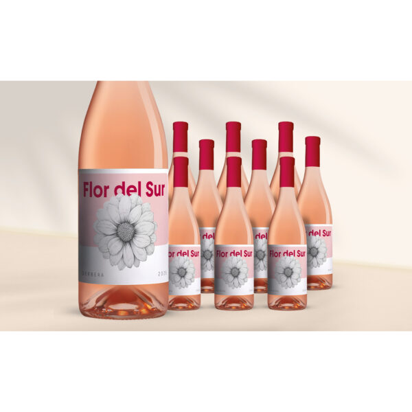 Flor del Sur Gerbera Rosé 2025 7.5L 12.5% Vol. Weinpaket aus Spanien