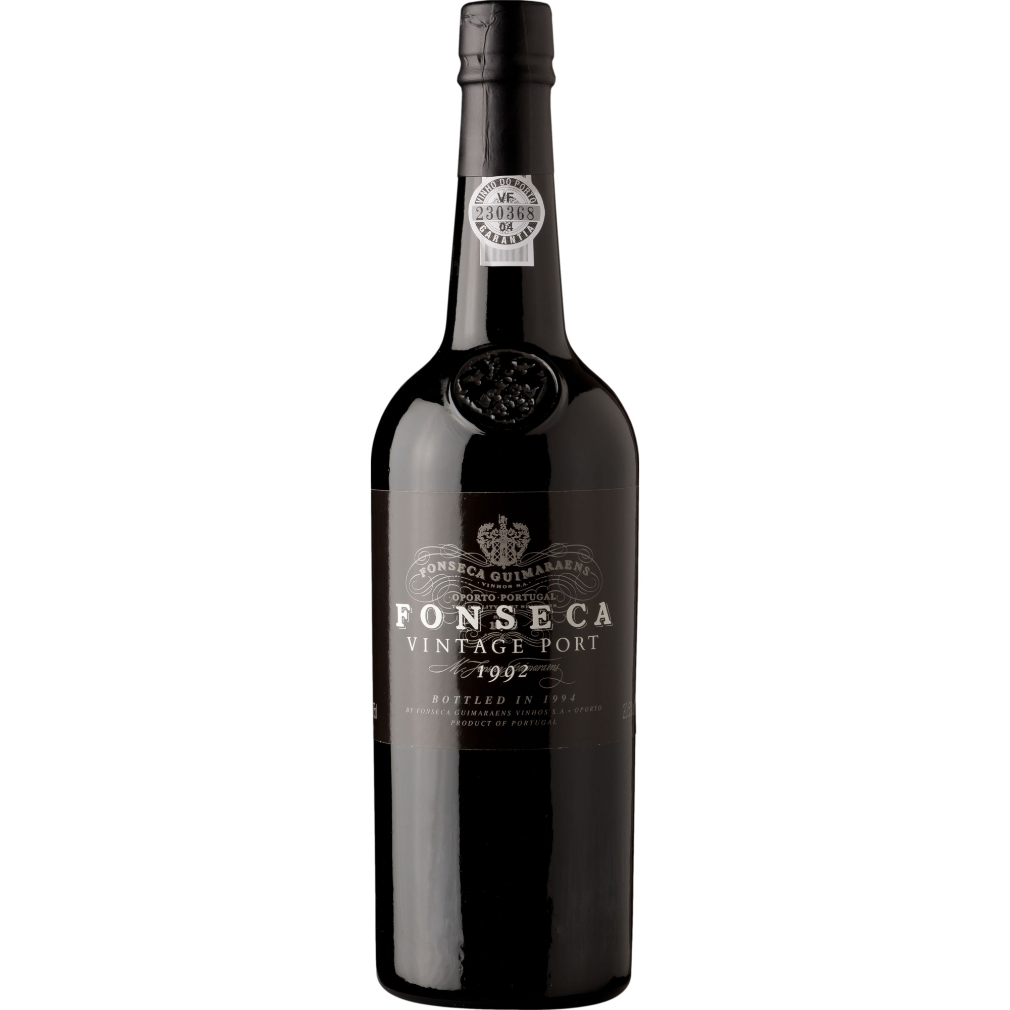 Fonseca Vintage Port, Vinho do Porto DOC, 0,75 L, 20,5% Vol., Douro, 1992, Spirituosen