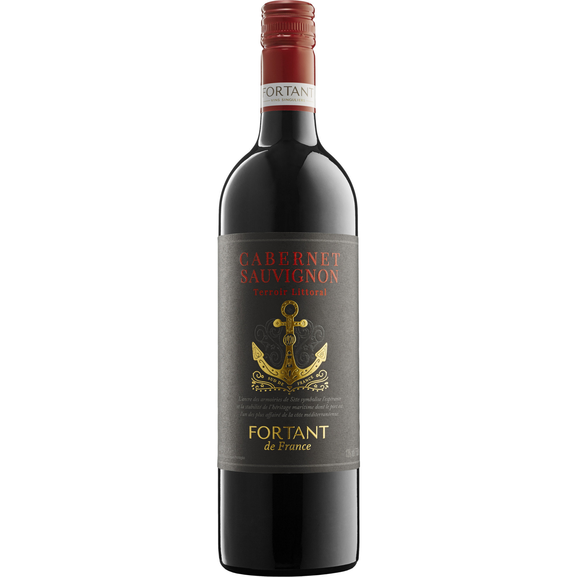 Fortant Cabernet Sauvignon Littoral, Pays d'Oc IGP, Languedoc-Roussillon, 2024, Rotwein