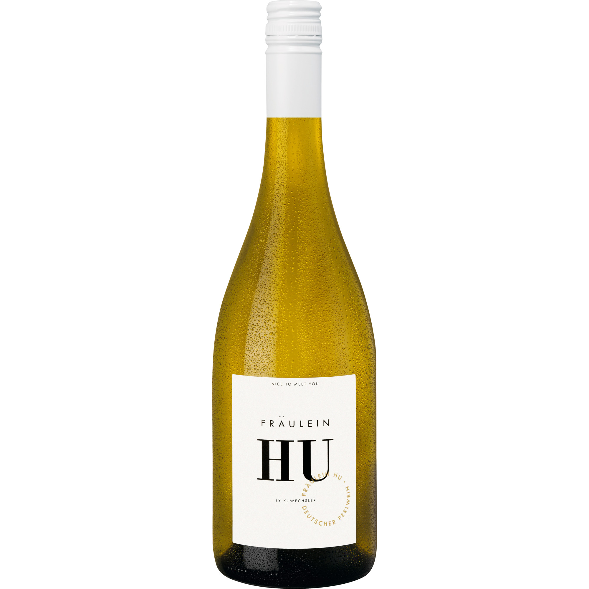 Fräulein Hu Perlwein Weiss, Deuscher Perlwein mit zugesetzter Kohlensäure, Perlwein / Secco