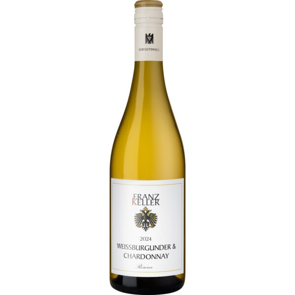 Franz Keller Weißburgunder-Chardonnay Réserve, Badischer Landwein trocken, Baden, 2024, Weißwein