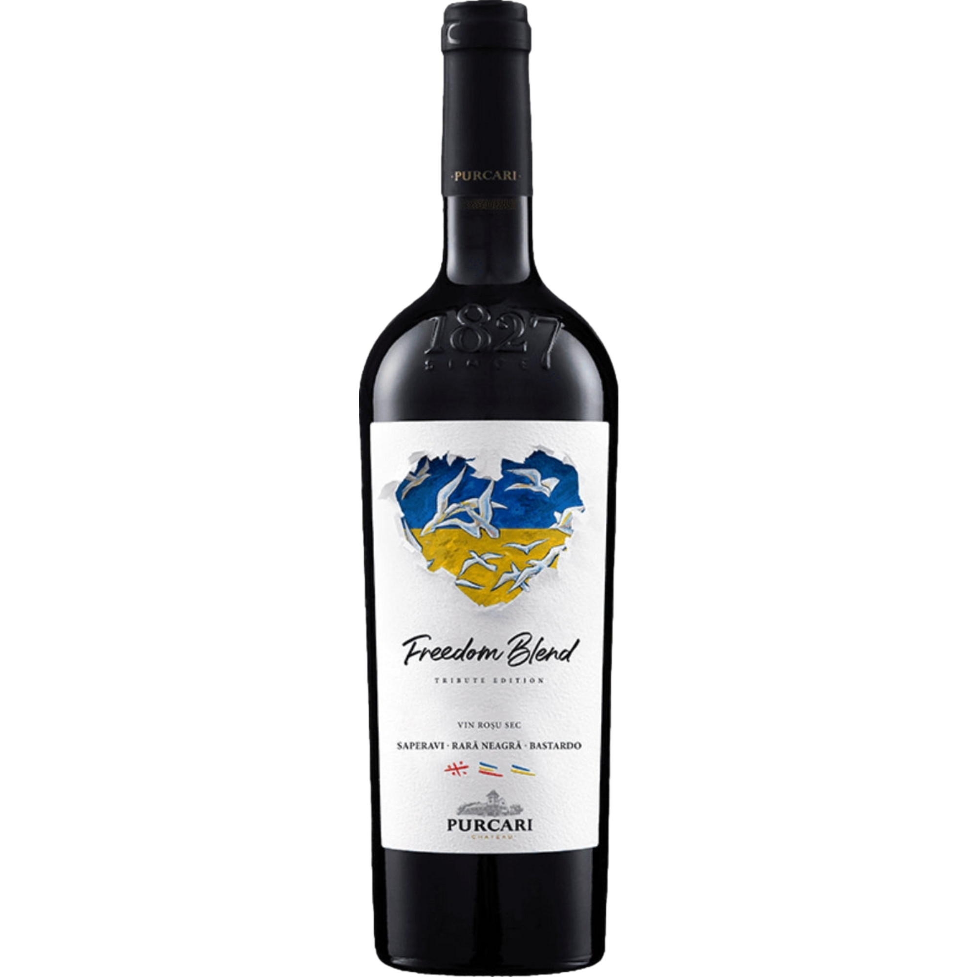 Freedom Blend de Purcari, Ștefan Vodă IGP, Stefan Voda, 2023, Rotwein