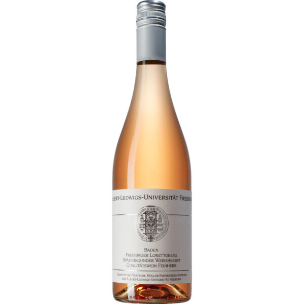 Freiburger Lorettoberg Spätburgunder Weissherbst, Feinherb, Baden, Baden, 2023, Roséwein