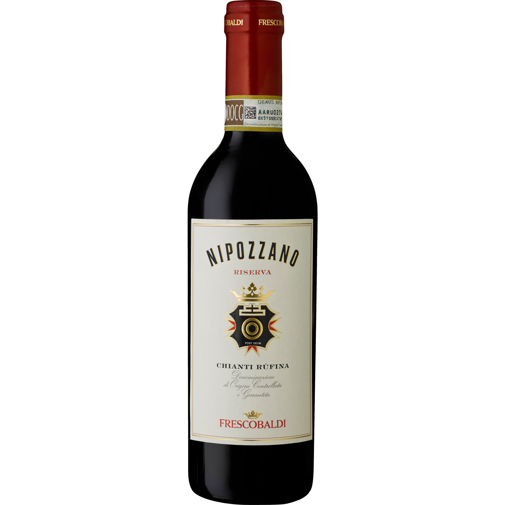 Frescobaldi Nipozzano Chianti Riserva Rufina, Chianti Rufina DOCG, 0,375 L, Toskana, 2022, Rotwein