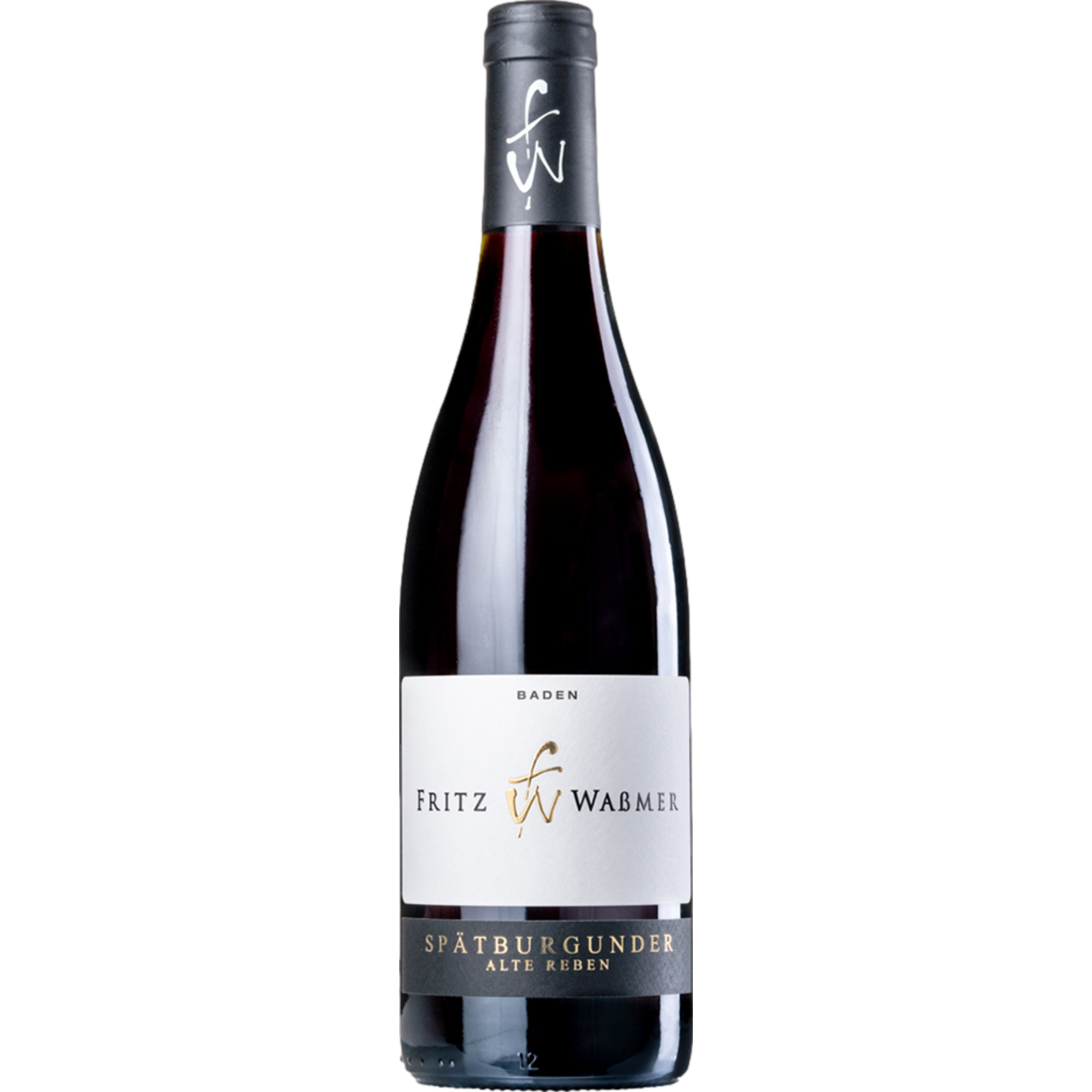 Fritz Waßmer Alte Reben Spätburgunder, Trocken, Baden, Baden, 2021, Rotwein