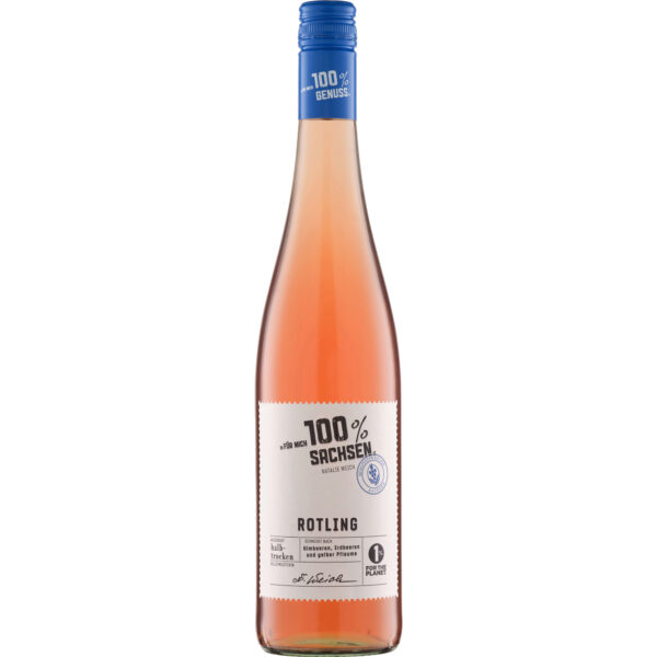 Für mich 100% Rotling, Halbtrocken, Sachsen, Sachsen, 2025, Roséwein