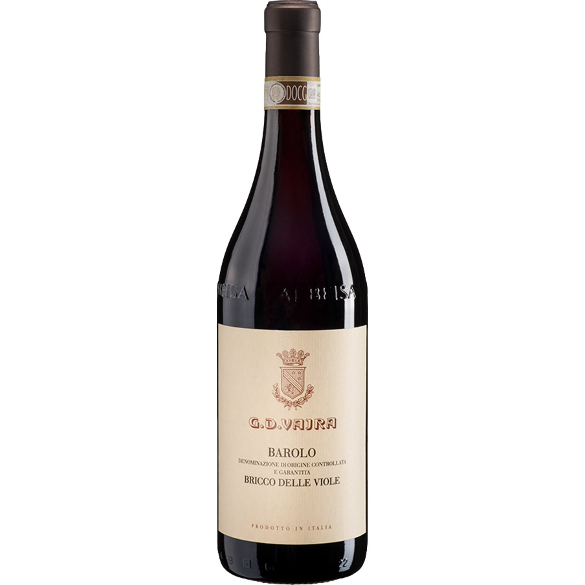G.D. Vajra Bricco delle Viole Barolo Bio, Barolo DOCG, Piemont, 2022, Rotwein