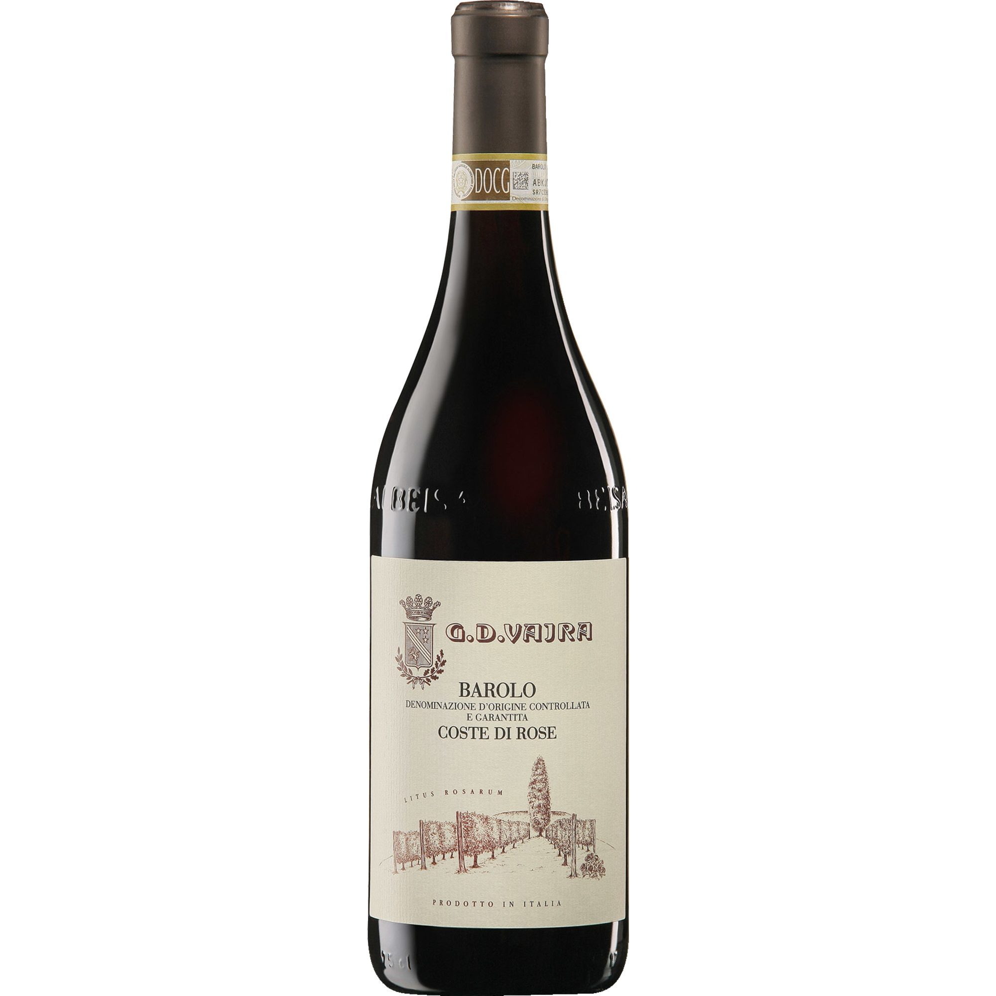 G. D. Vajra Coste di Rose Barolo, Barolo DOCG, Piemont, 2017, Rotwein