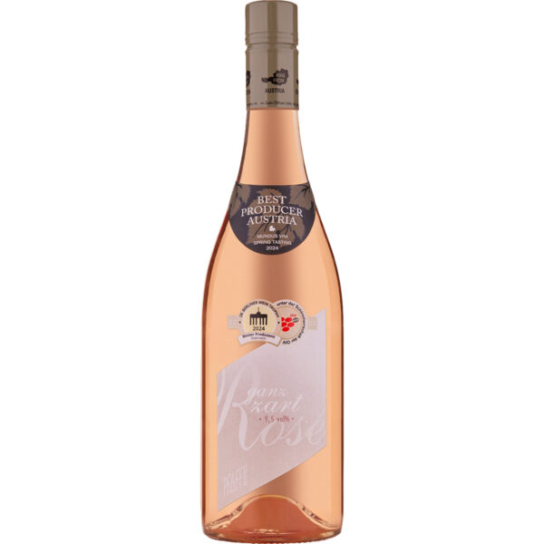 Ganz Zart Rosé 9,5 %, Trocken, Niederösterreich, Niederösterreich, 2025, Roséwein