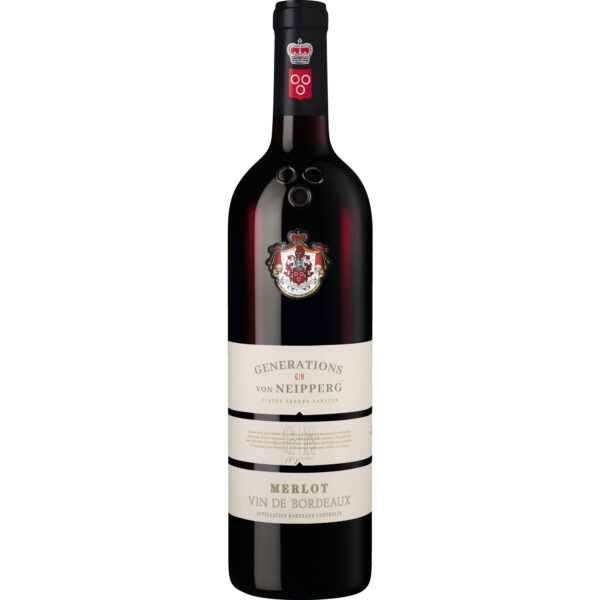 Generations von Neipperg Merlot, Bordeaux AOP, Bordeaux, 2024, Rotwein