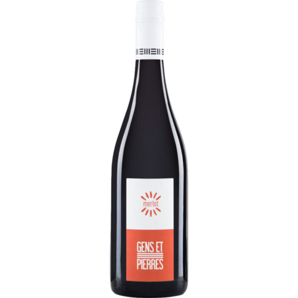 Gens et Pierres Merlot Bio, Vin de France, 2023, Rotwein