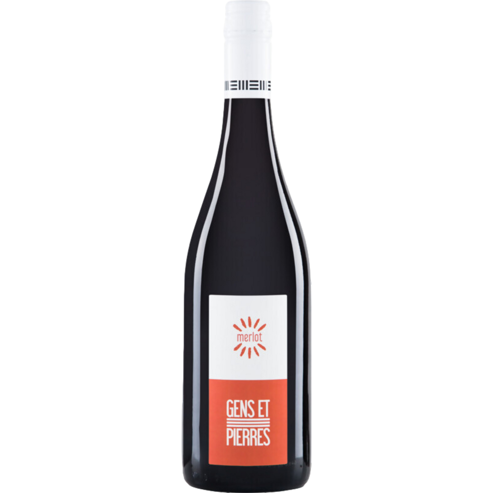 Gens et Pierres Merlot Bio, Vin de France, 2023, Rotwein