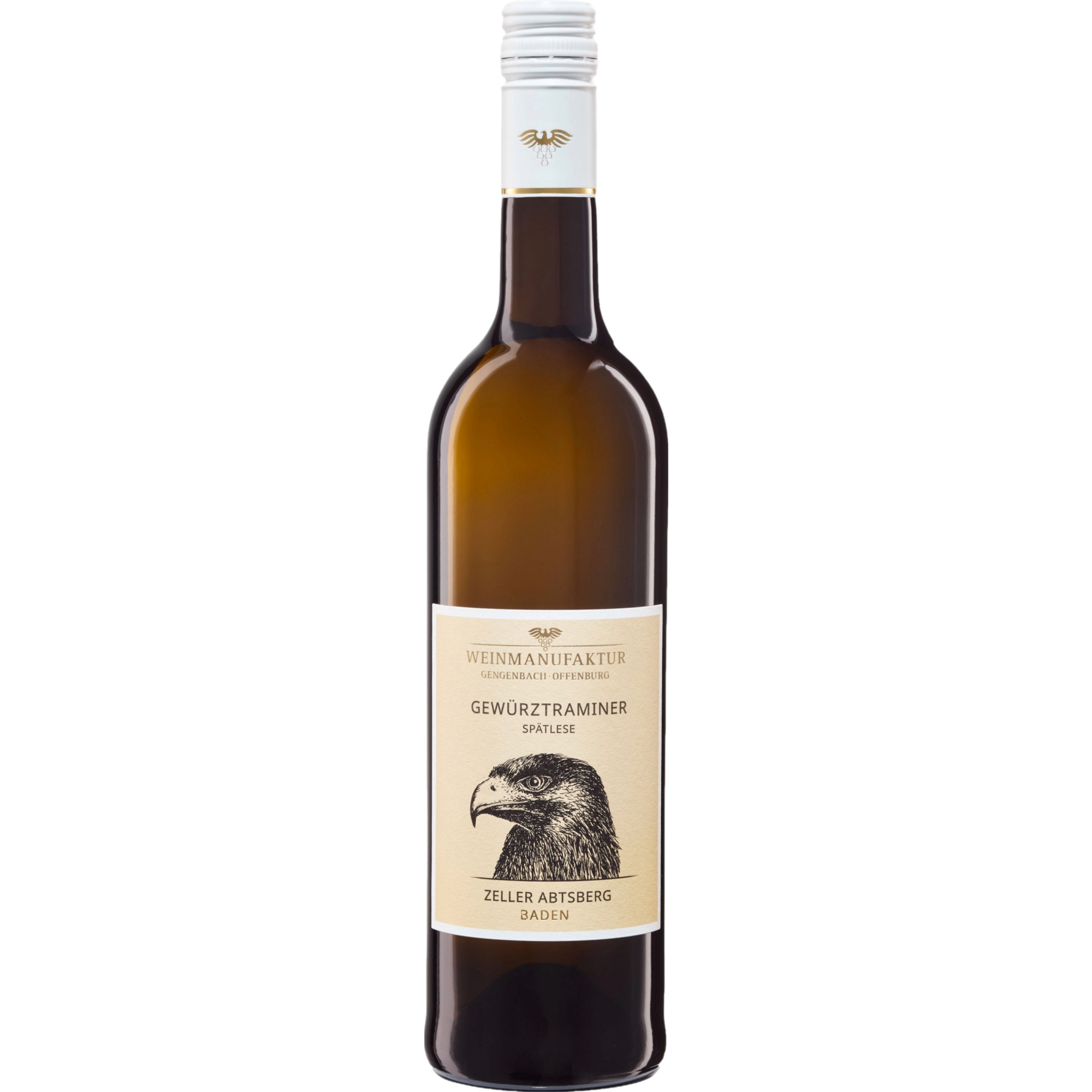 Gewürztraminer Zeller Abtsberg Spätlese, Lieblich, Baden, Baden, 2025, Weißwein