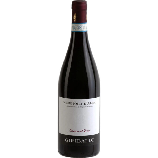 Giribaldi Conca d’Oro Nebbiolo d'Alba, Nebbiolo d'Alba DOC, Piemont, 2019, Rotwein