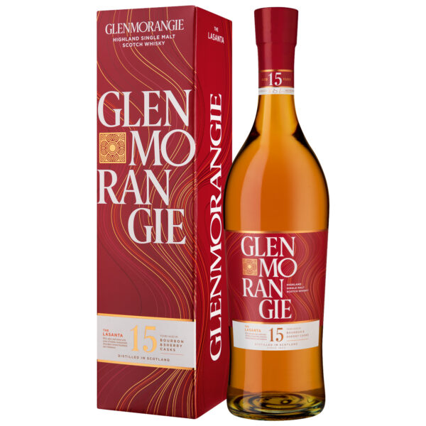 Glenmorangie Lasanta 15 Years Bourbon&Sherry Casks, Highland Single Malt Whisky, 0,7 L, 43% Vol., Schottland, Spirituosen