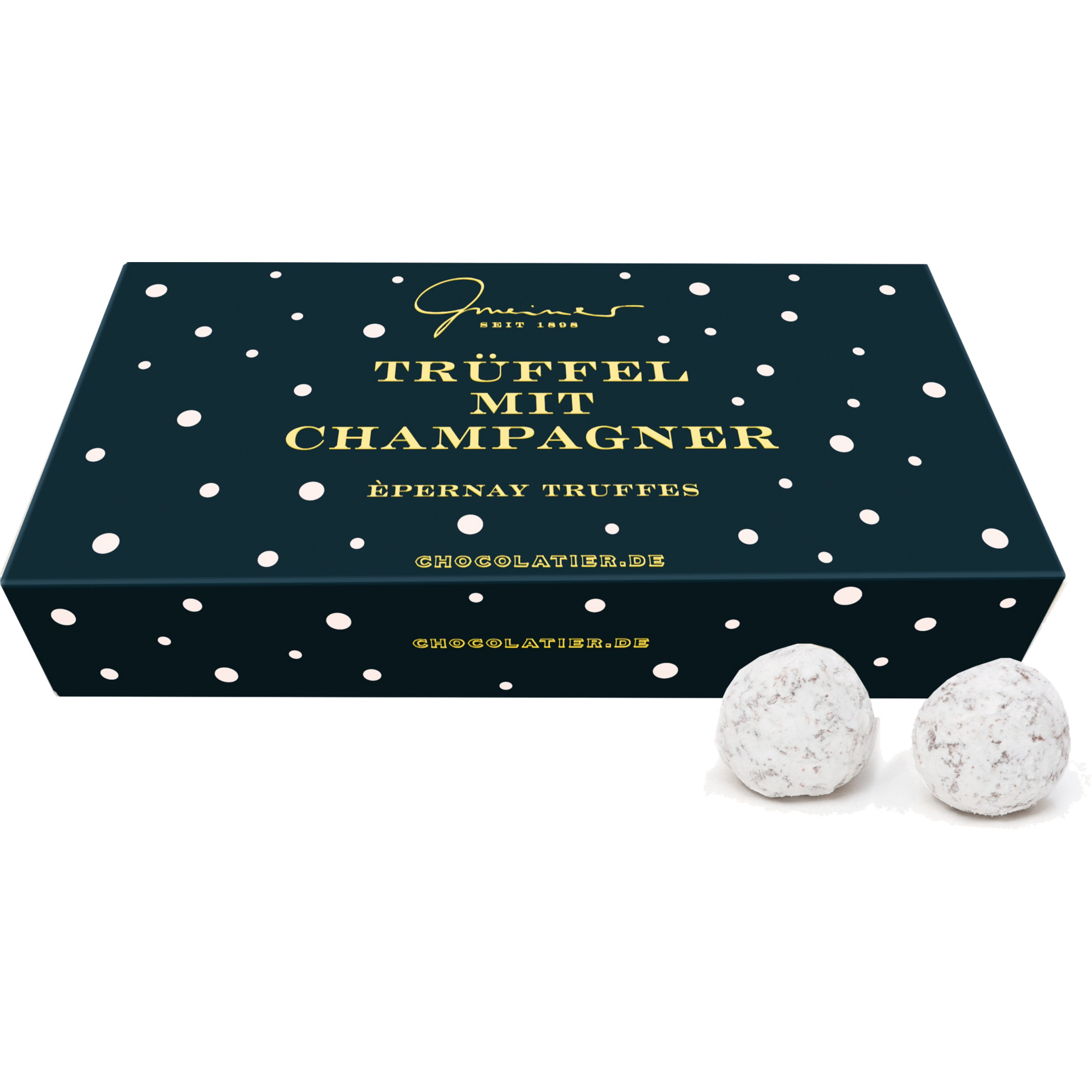 Gmeiner Trüffel mit Champagner Épernay-Box 8er, 90 g, Food