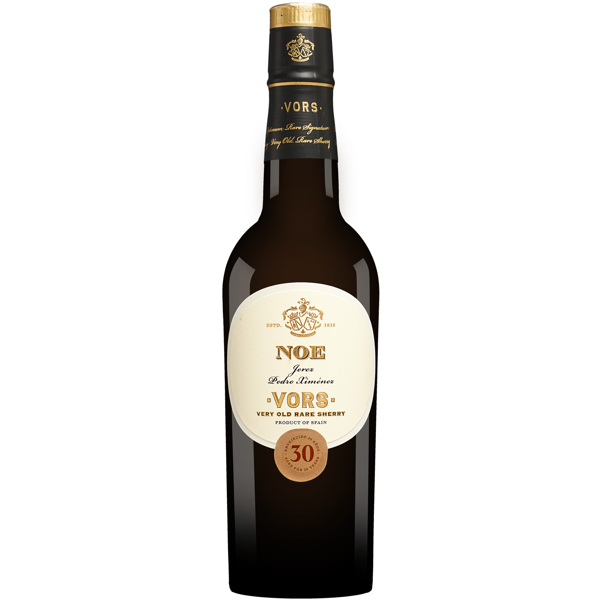 González Byass V.O.R.S. 30 Años Pedro Ximénez »Noé« - 0,375 L 0.375L 15.5% Vol. Sehr Süß aus Spanien