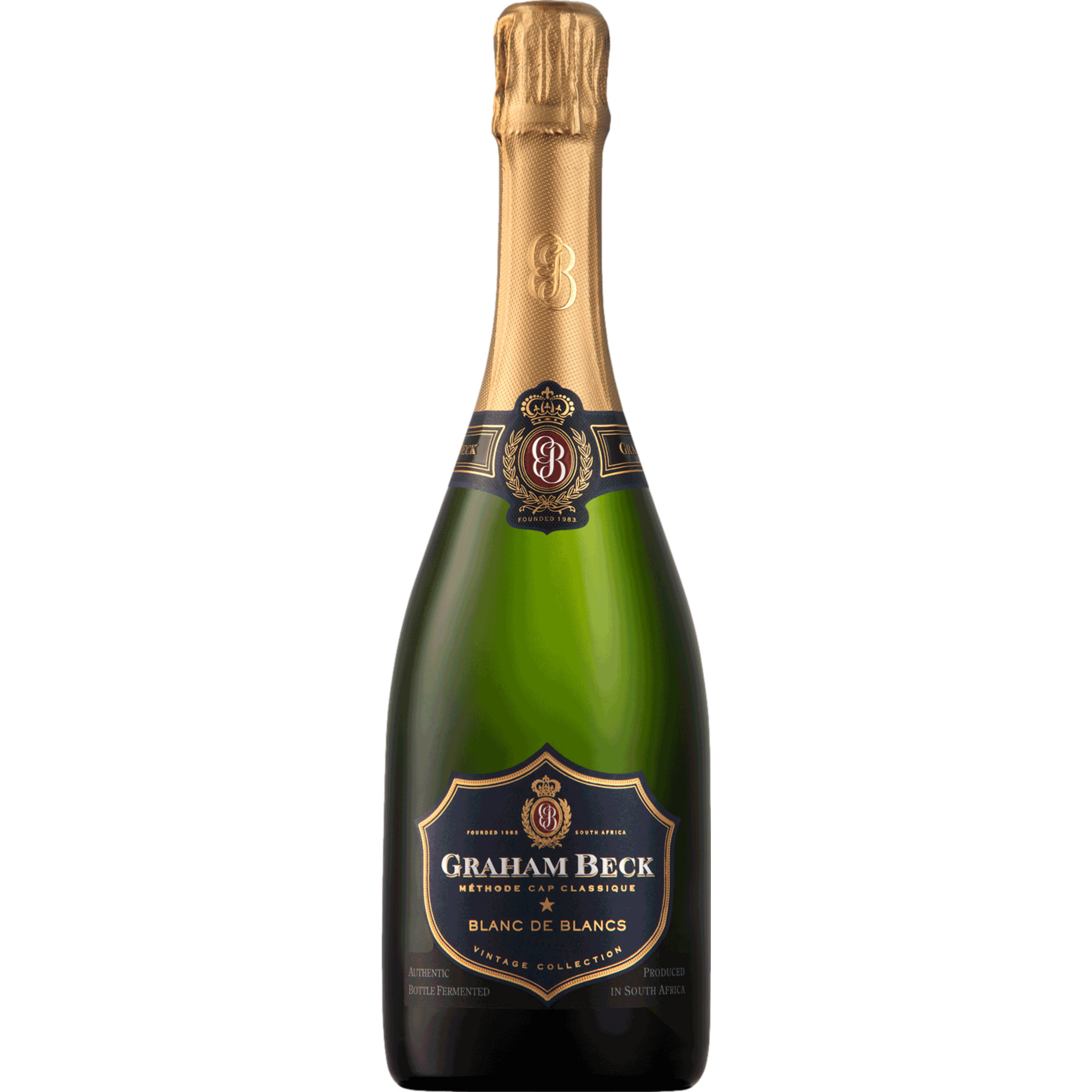 Graham Beck Cap Classique Blanc de Blancs, Brut, WO Western Cape, Western Cape, 2020, Schaumwein