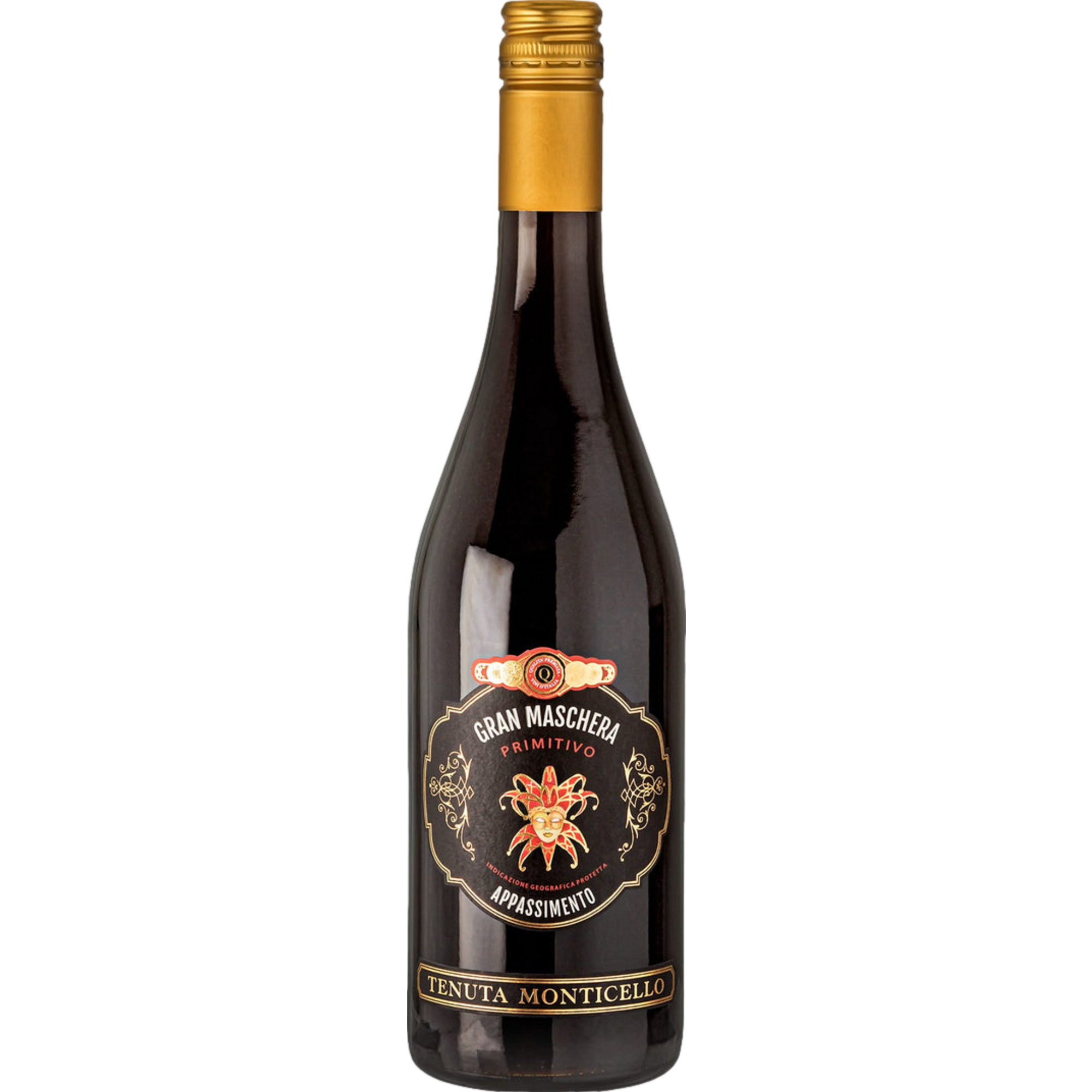 Gran Maschera Primitivo Appassimento, Puglia IGP, Apulien, 2018, Rotwein