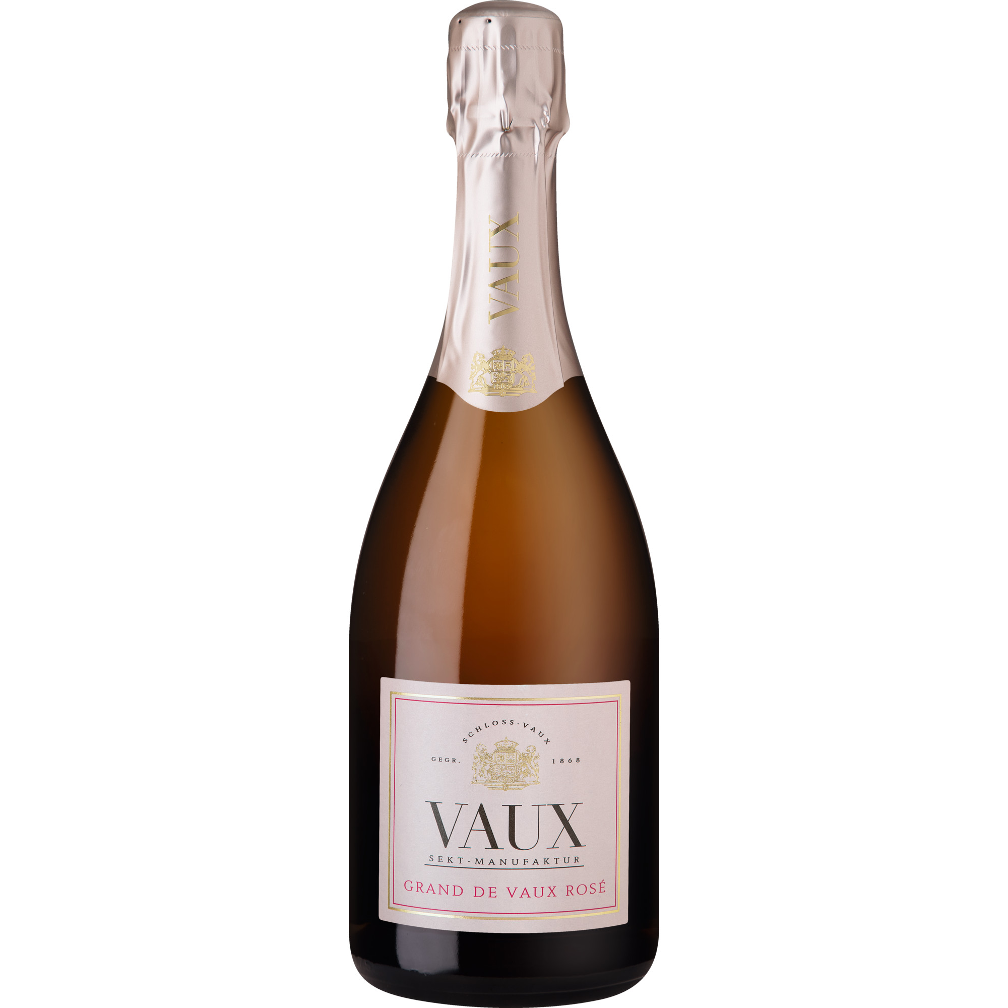Grand de Vaux Rosé Sekt, Brut, Deutscher Sekt, Deutscher Sekt, Schaumwein
