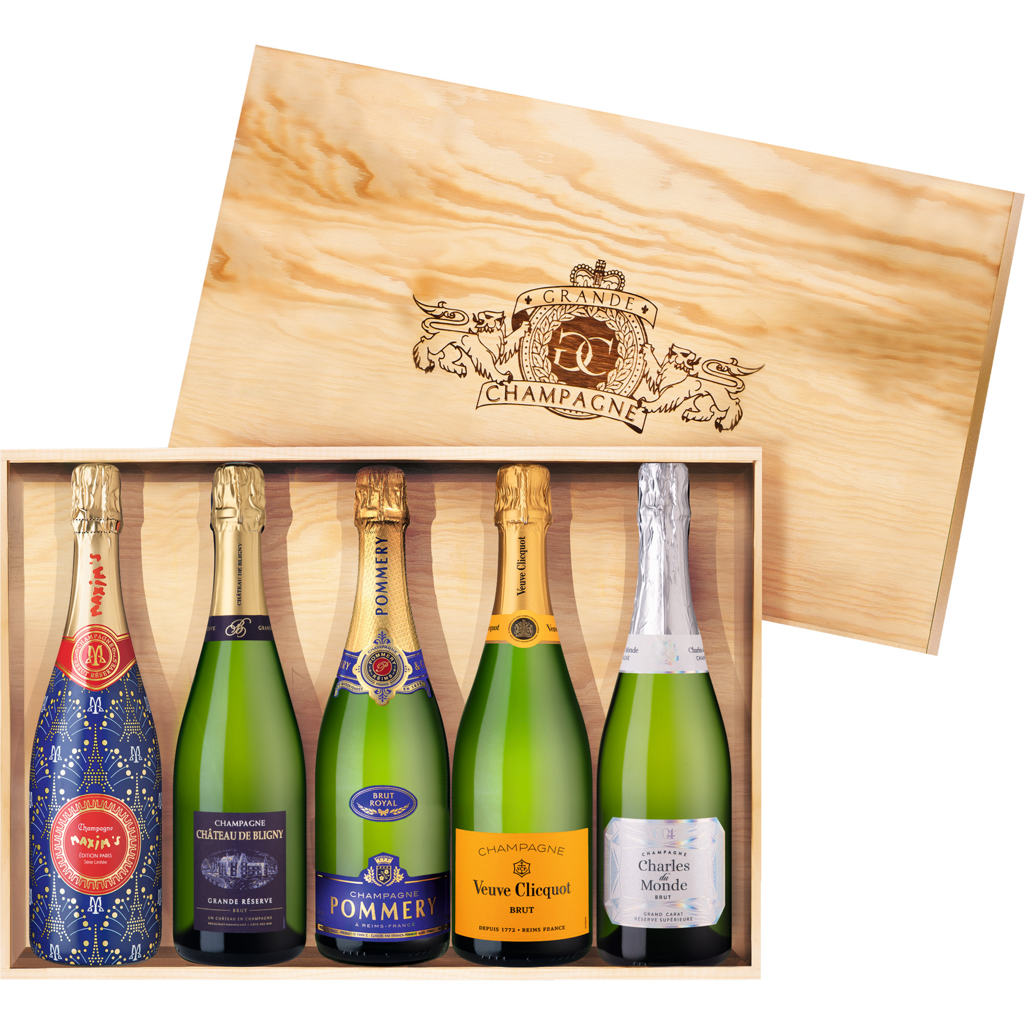 Grande Champagne, Große Namen der Champagne, Präsente