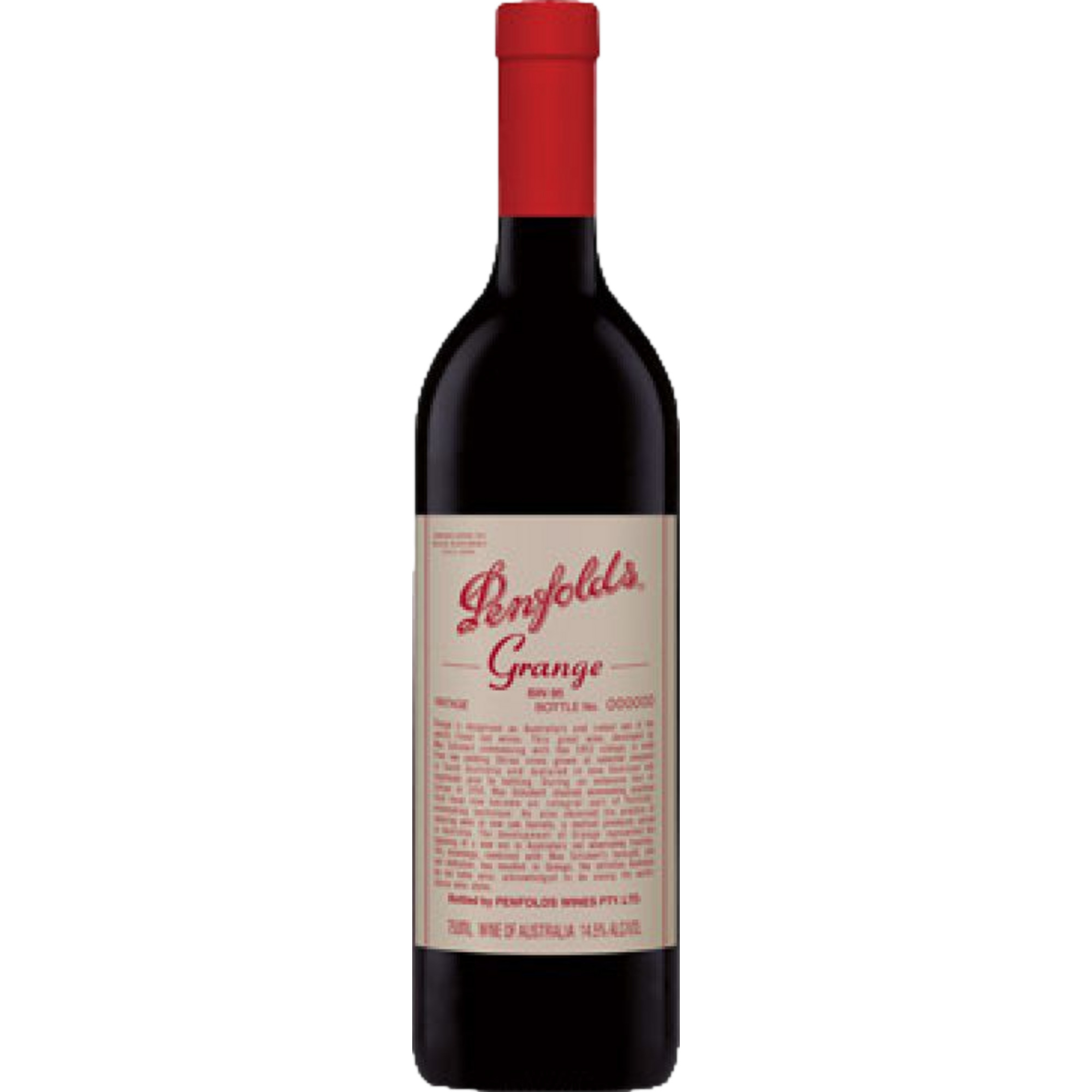 Grange BIN 95 Shiraz, Barossa Valley, South Australia, 2018, Rotwein