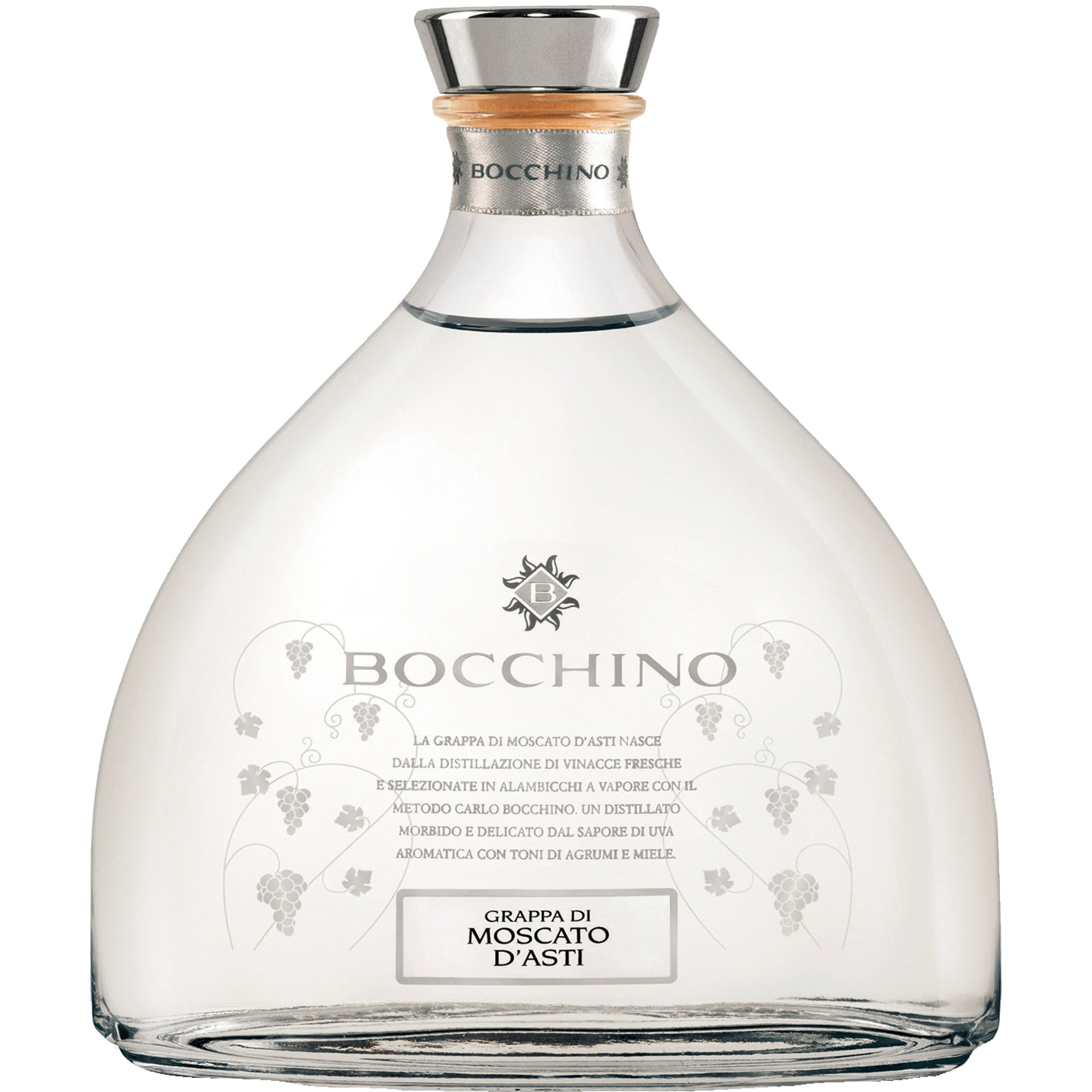 Grappa di Moscato d' Asti, 0,7 L, 40% Vol., Spirituosen