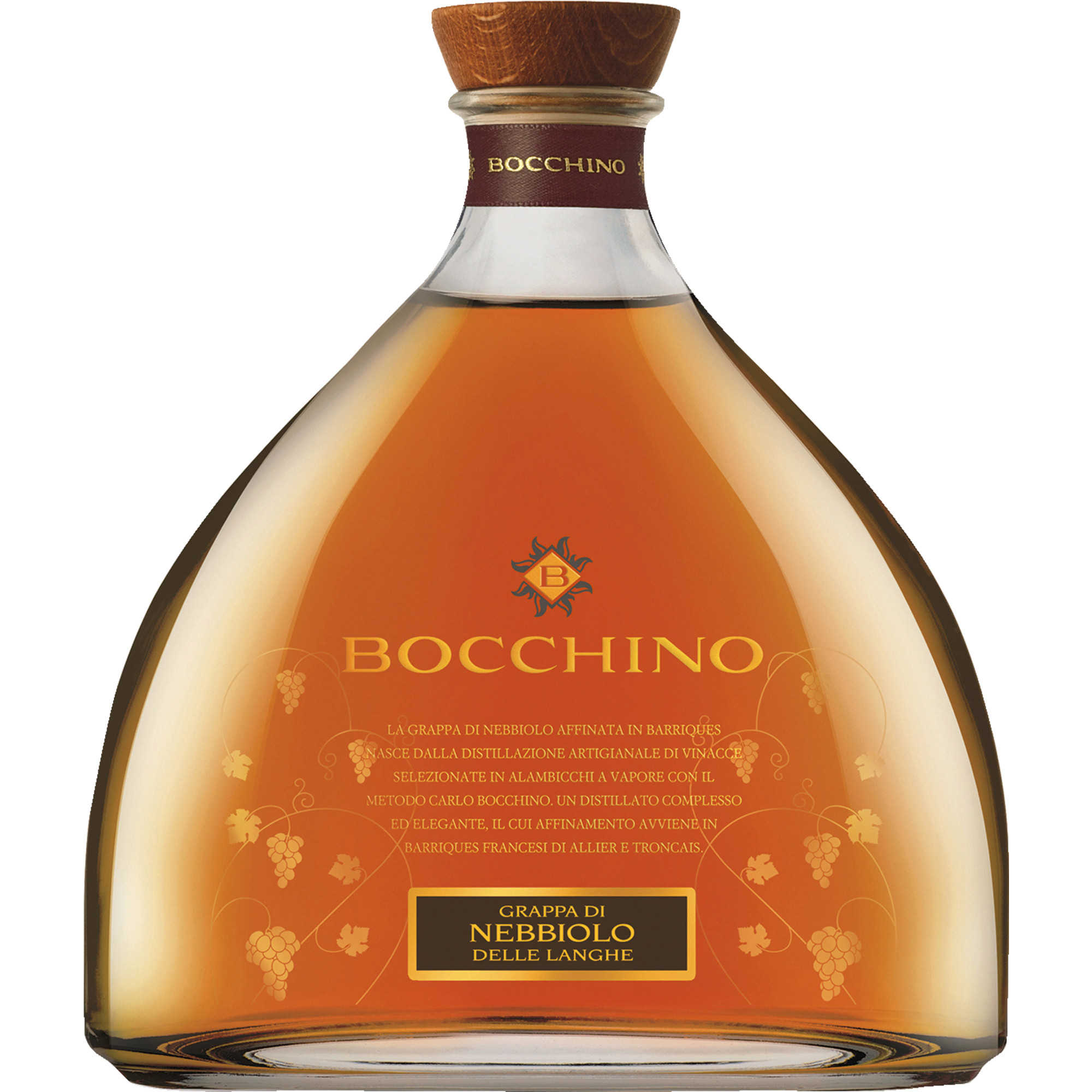 Grappa Nebbiolo delle Langhe, 0,7 L, 40% Vol., Spirituosen
