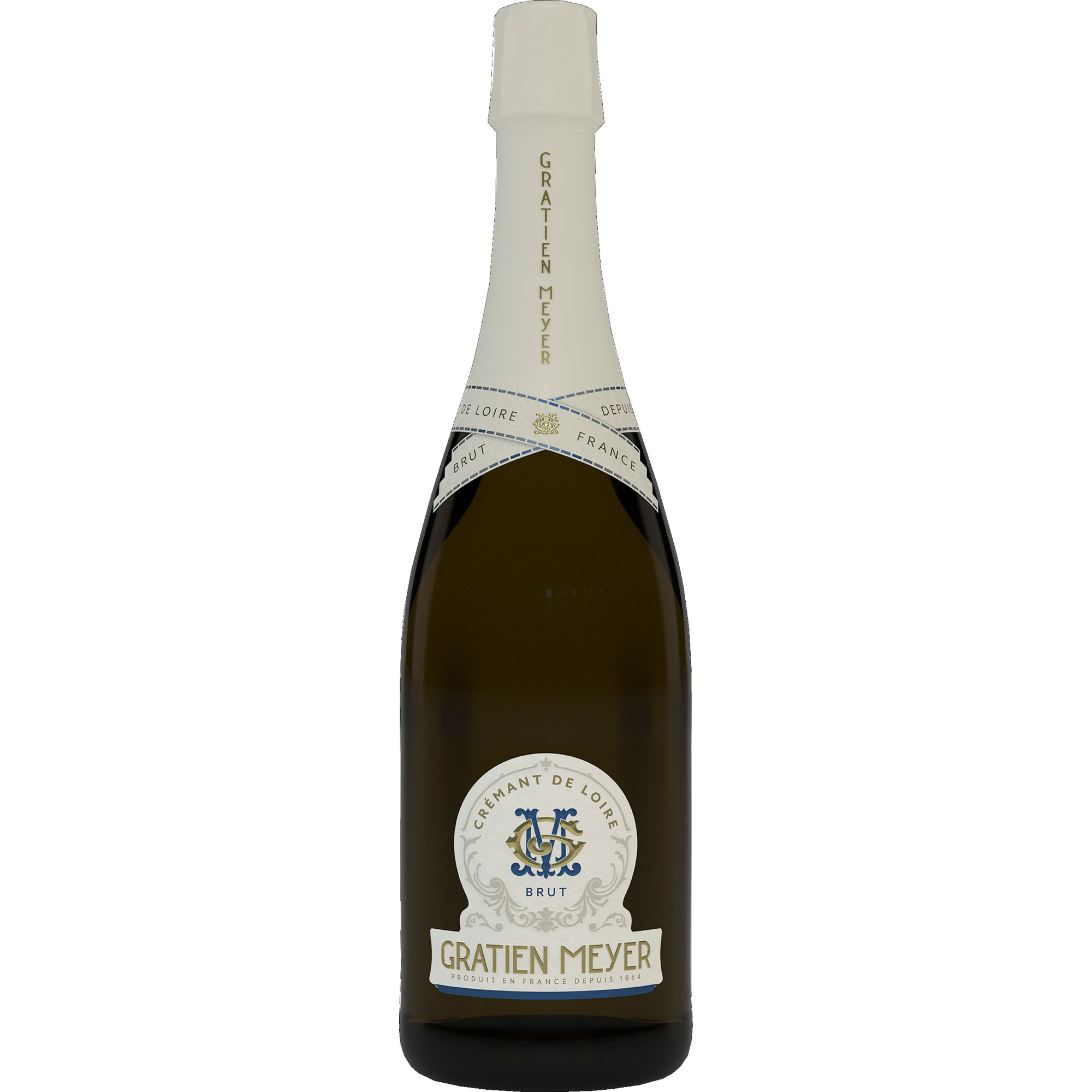 Gratien & Meyer Crémant de Loire, Brut, Crémant de Loire AOP, Loire, Schaumwein