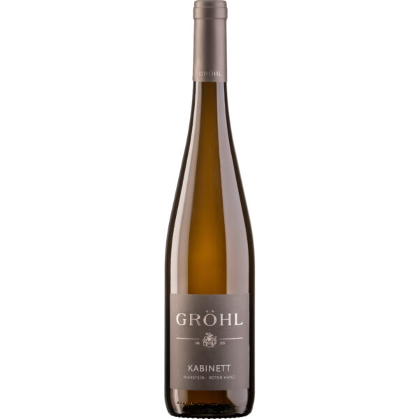 Gröhl Niersteiner Roter Hang Riesling Kabinett, Lieblich, Rheinhessen, Rheinhessen, 2024, Weißwein