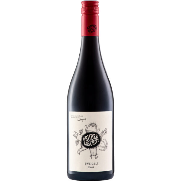 Gruber Röschitz Zweigelt, Trocken, Niederösterreich, Niederösterreich, 2021, Rotwein