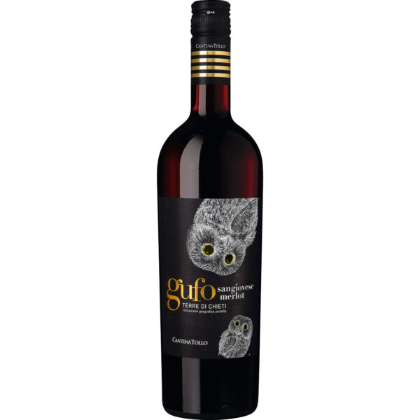 Gufo Sangiovese Merlot, Terre d’ Abruzzo IGP, Abruzzen, 2024, Rotwein