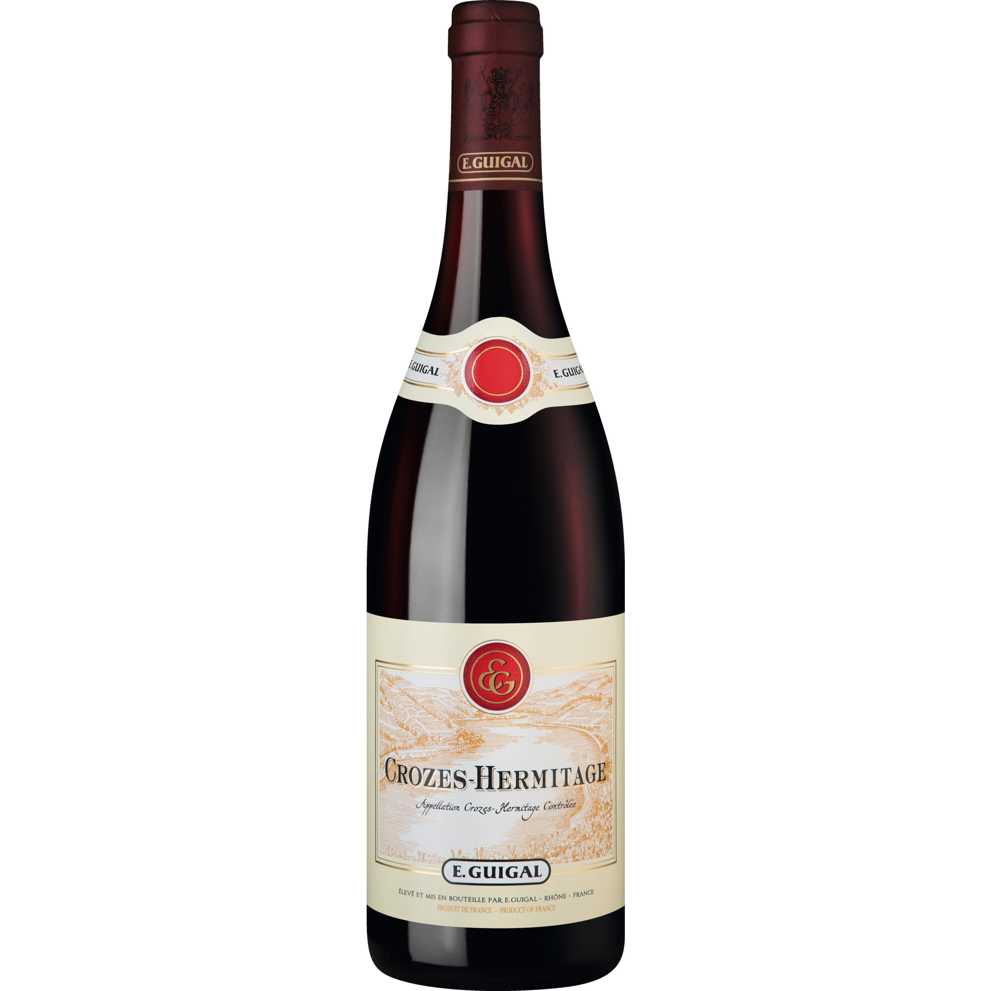 Guigal Crozes-Hermitage Rouge, Crozes-Hermitage AOP, Rhône, 2021, Rotwein