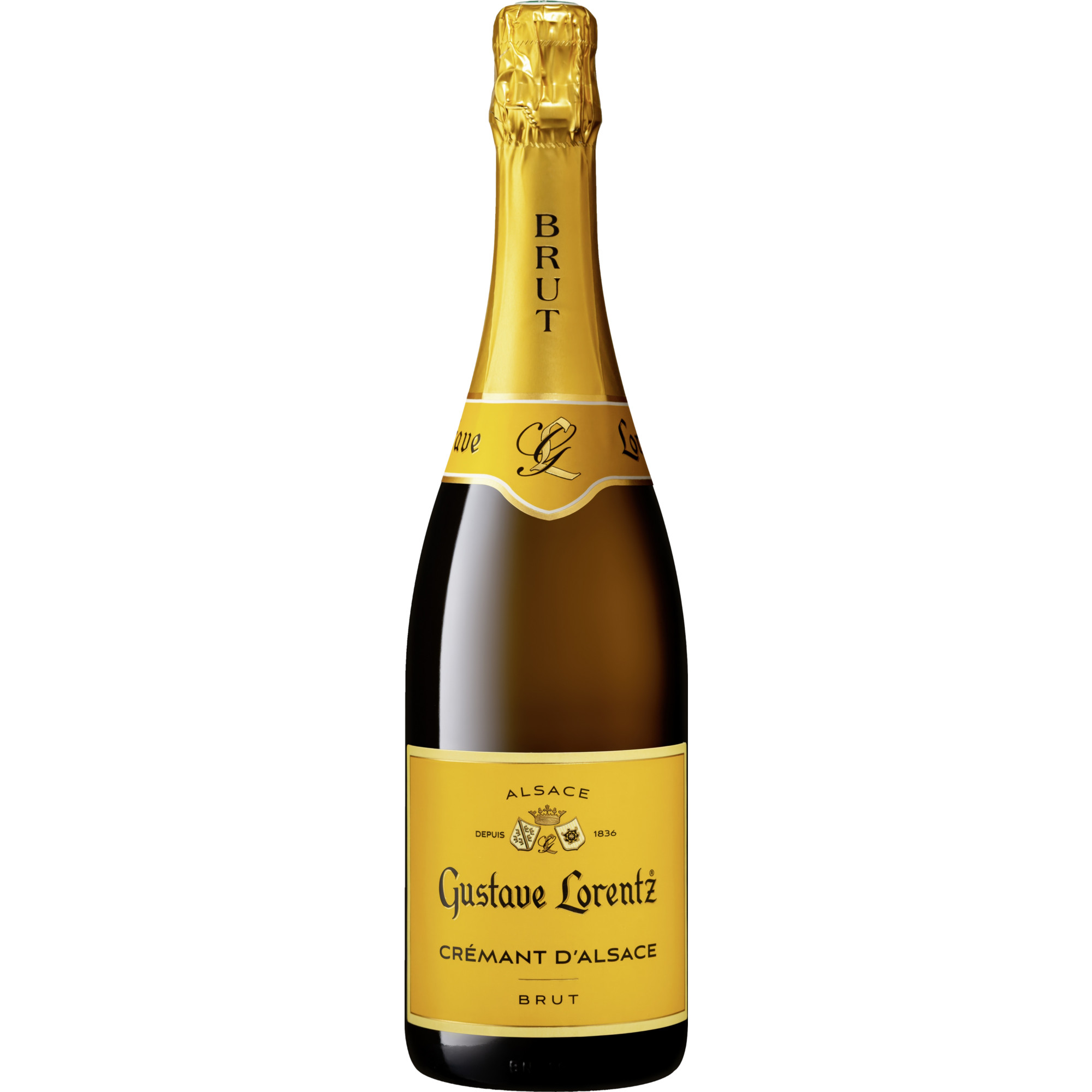 Gustave Lorentz Crémant d'Alsace, Brut, Crémant d'Alsace AOP, Elsass, Schaumwein