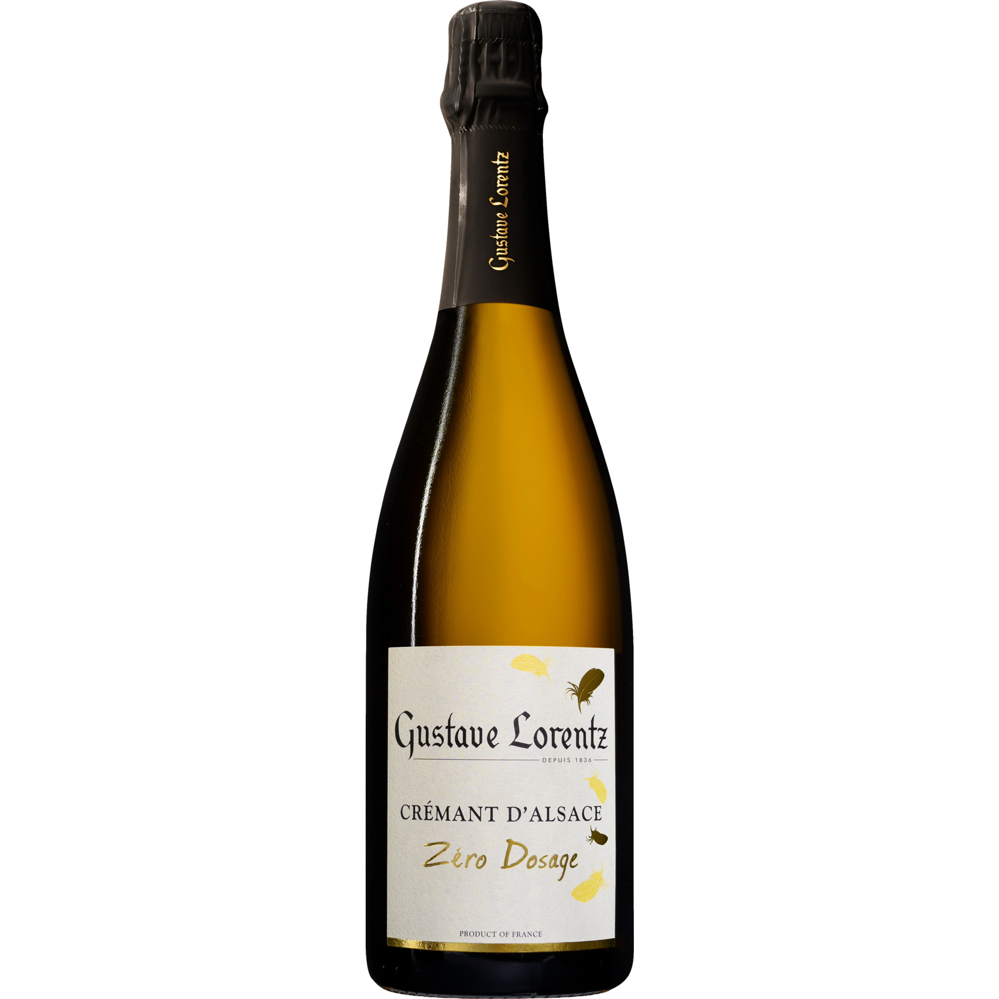 Gustave Lorentz Crémant d'Alsace Zéro Dosage Bio, Brut Nature, Crémant d'Alsace AOP, Elsass, 2022, Schaumwein