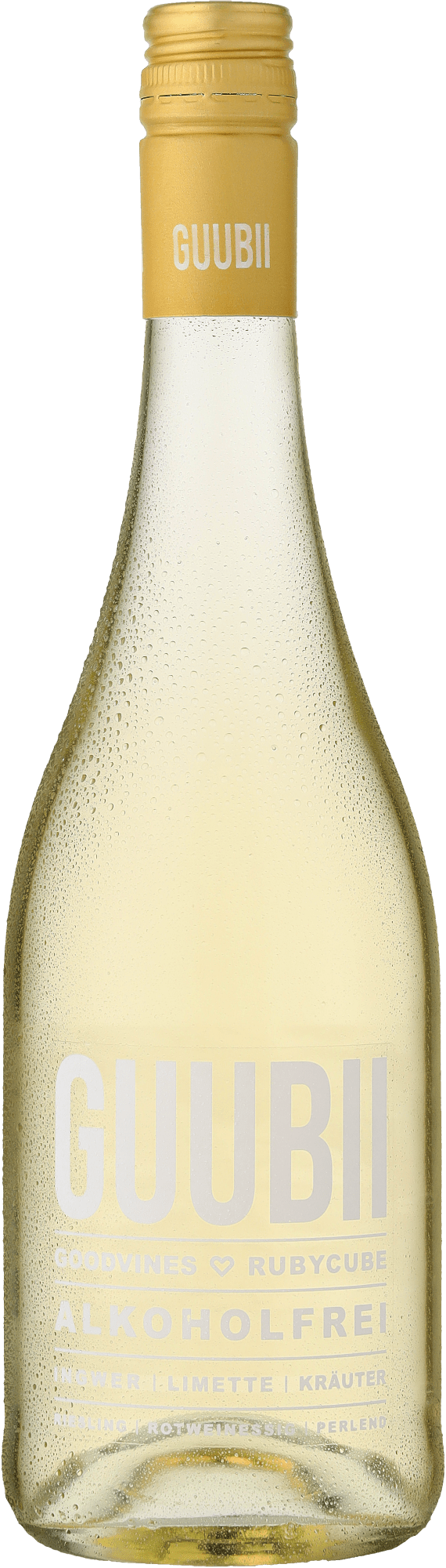 GUUBII Ingwer-Limette Weinaperitif Alkoholfrei