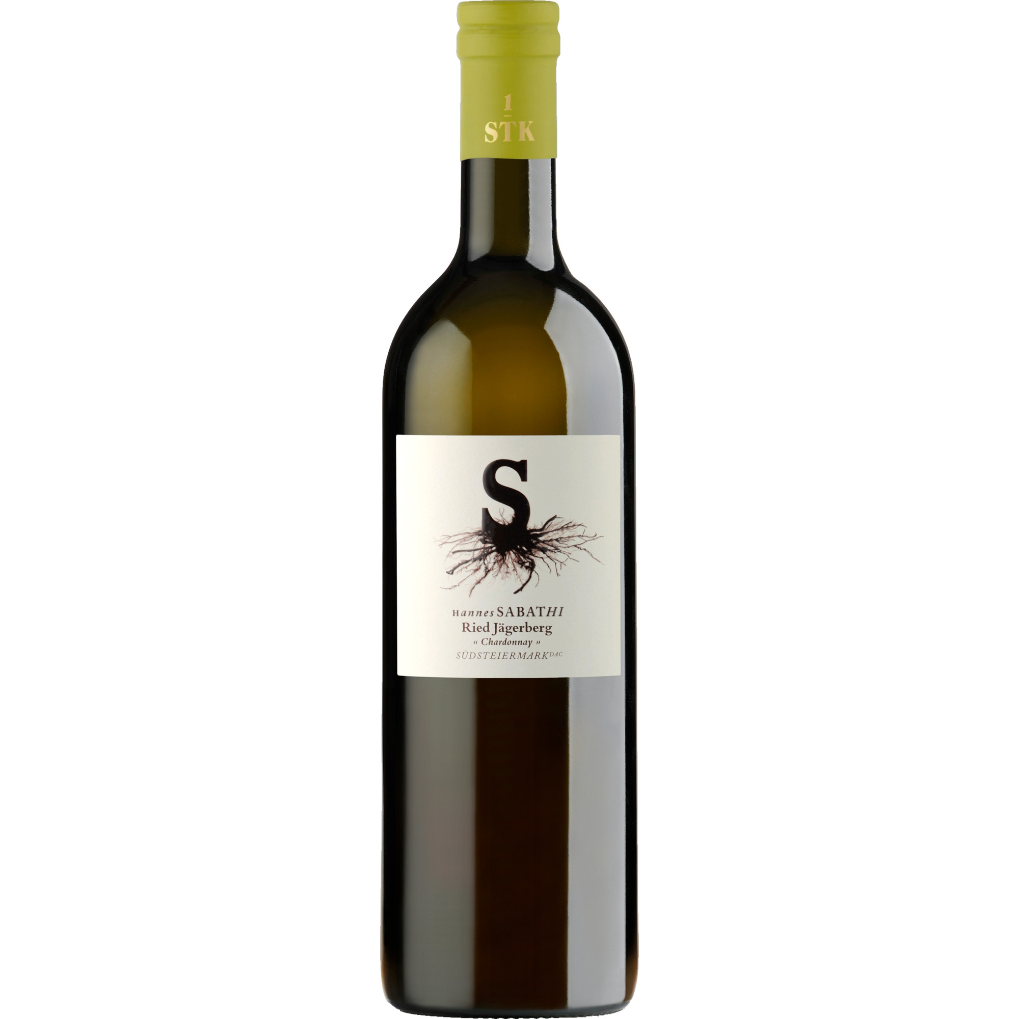 Hannes Sabathi Chardonnay Ried Jägerberg, Südsteiermark DAC,, Steiermark, 2021, Weißwein