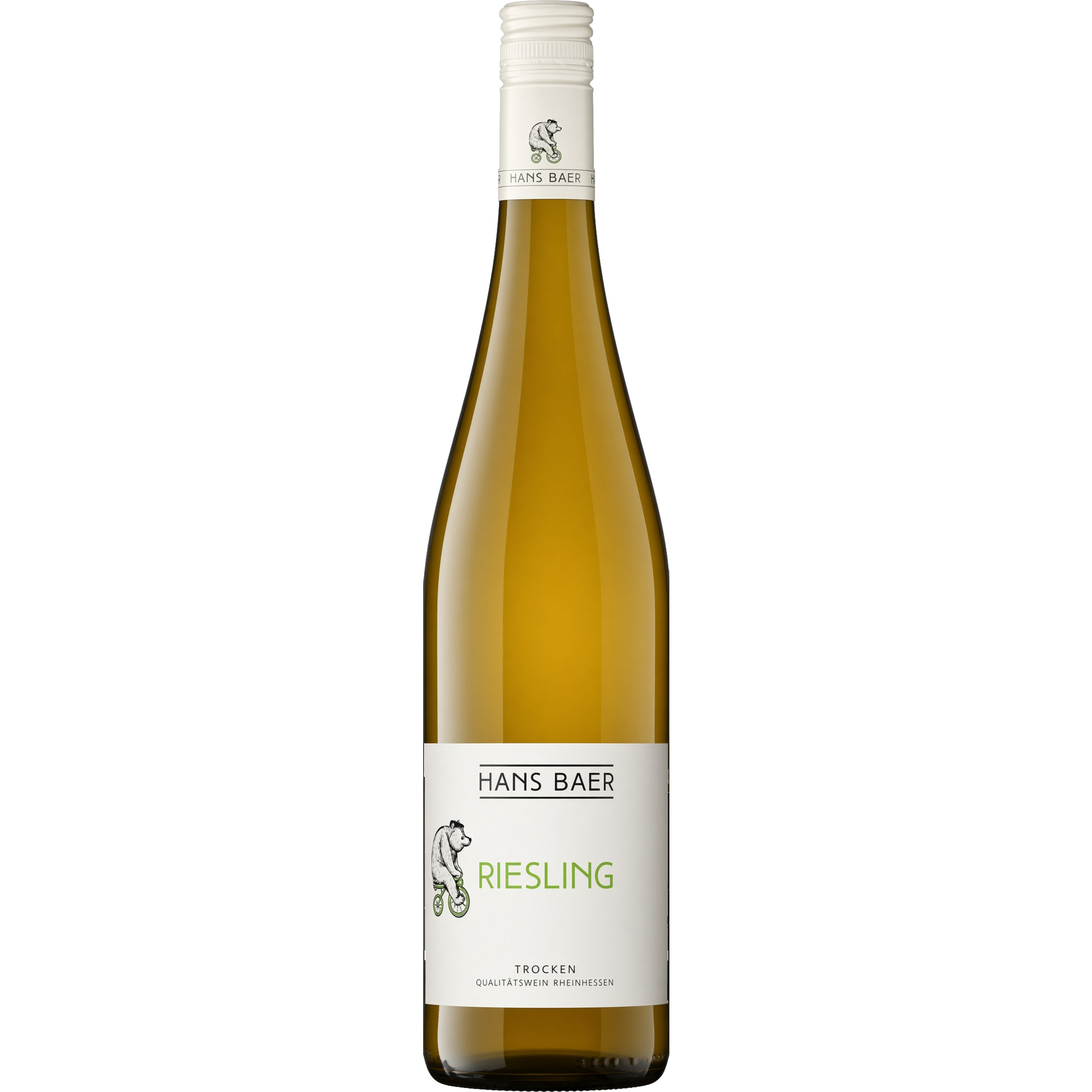Hans Baer Riesling, Trocken, Rheinhessen, Rheinhessen, 2025, Weißwein