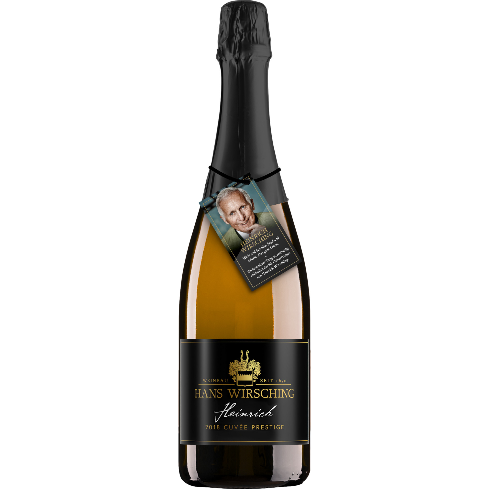 Hans Wirsching Cuveé Heinrich Pestige, Extra Brut, Franken, Franken, 2018, Schaumwein