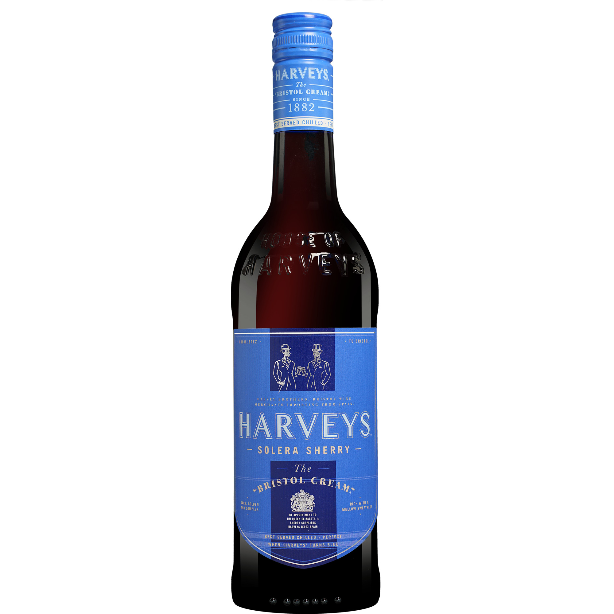 Harveys Solera Sherry The Bristol Cream 0.75L 17.5% Vol. Süß aus Spanien