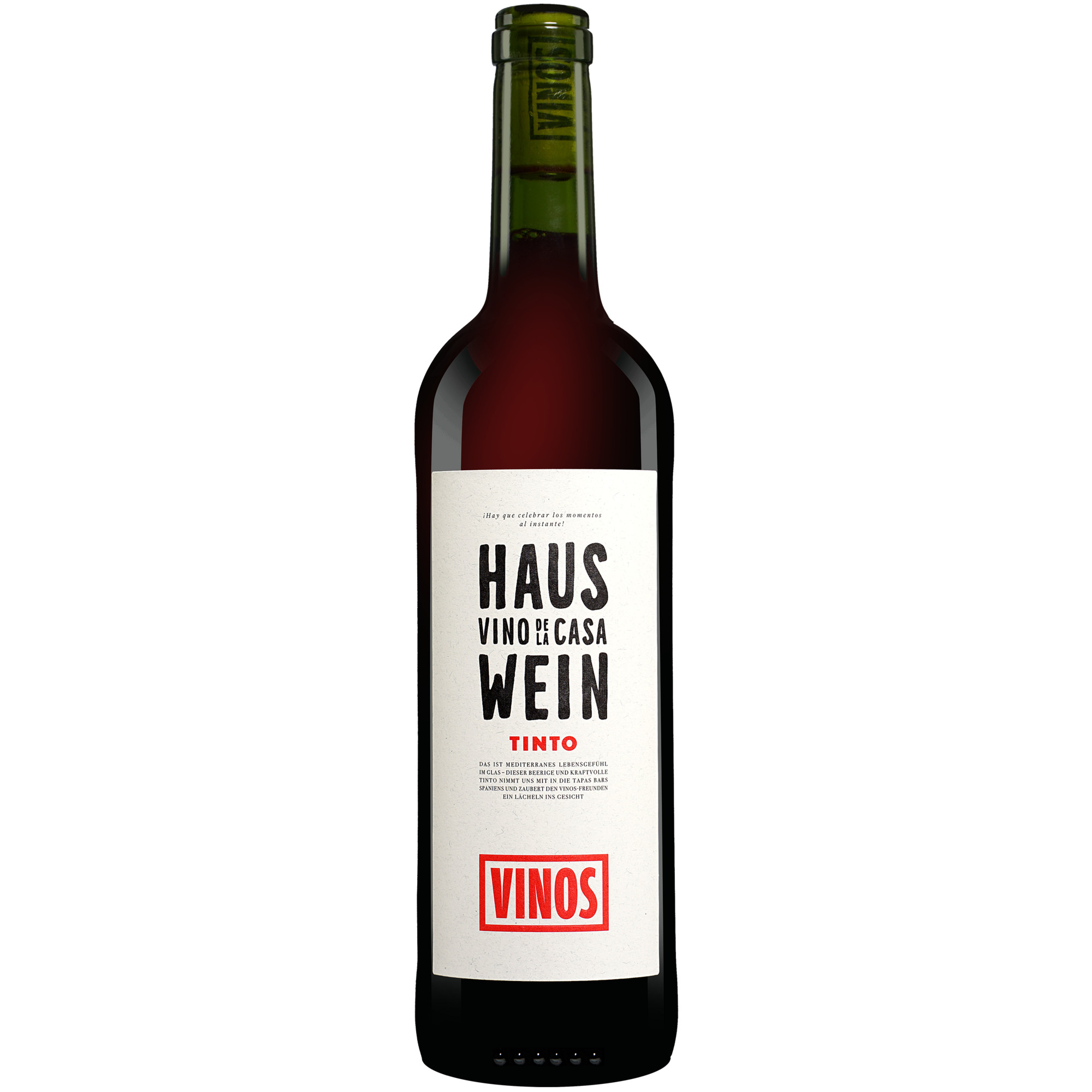 Hauswein Tinto 0.75L 13.5% Vol. Rotwein Trocken aus Spanien