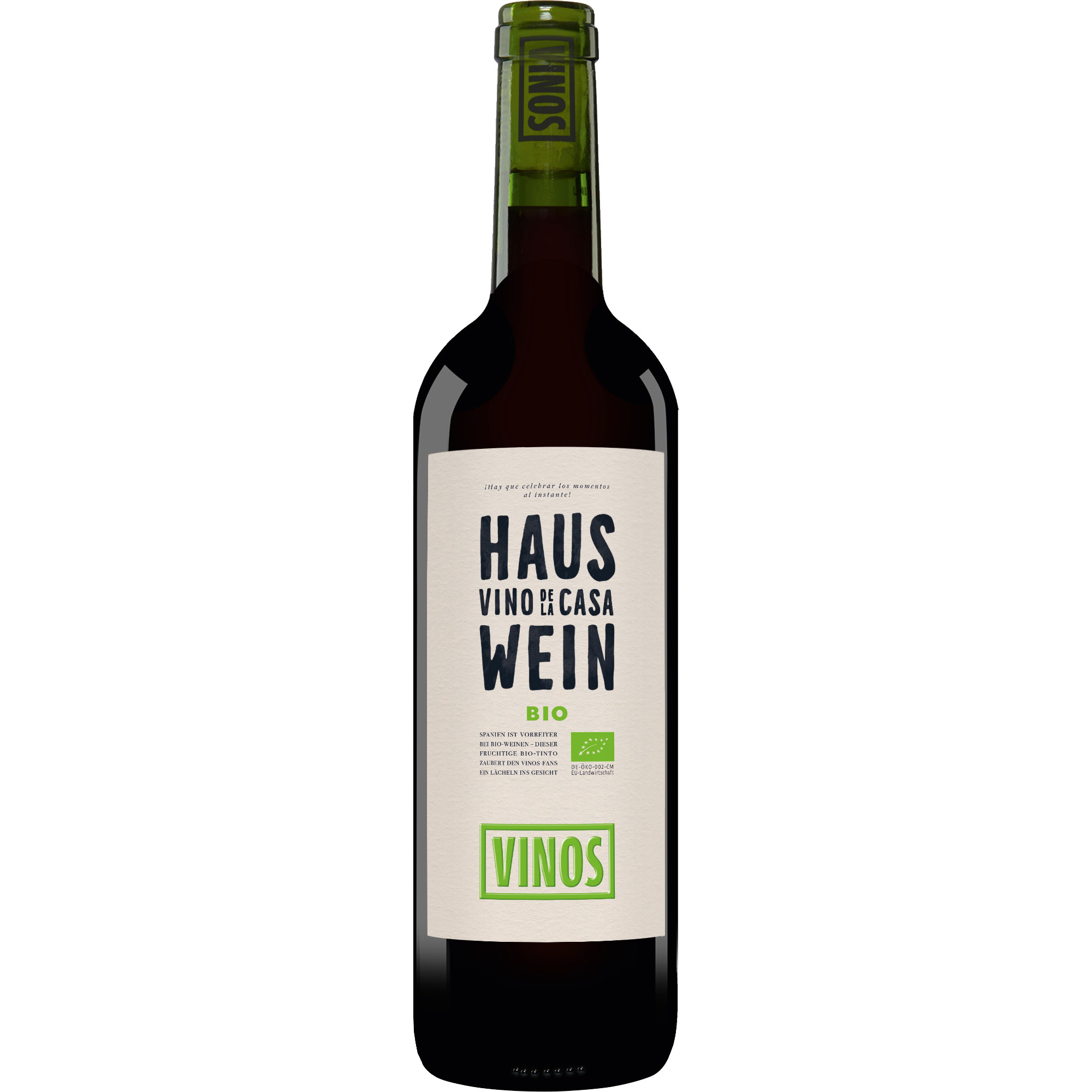 Hauswein Tinto Bio 0.75L 13% Vol. Rotwein Trocken aus Spanien