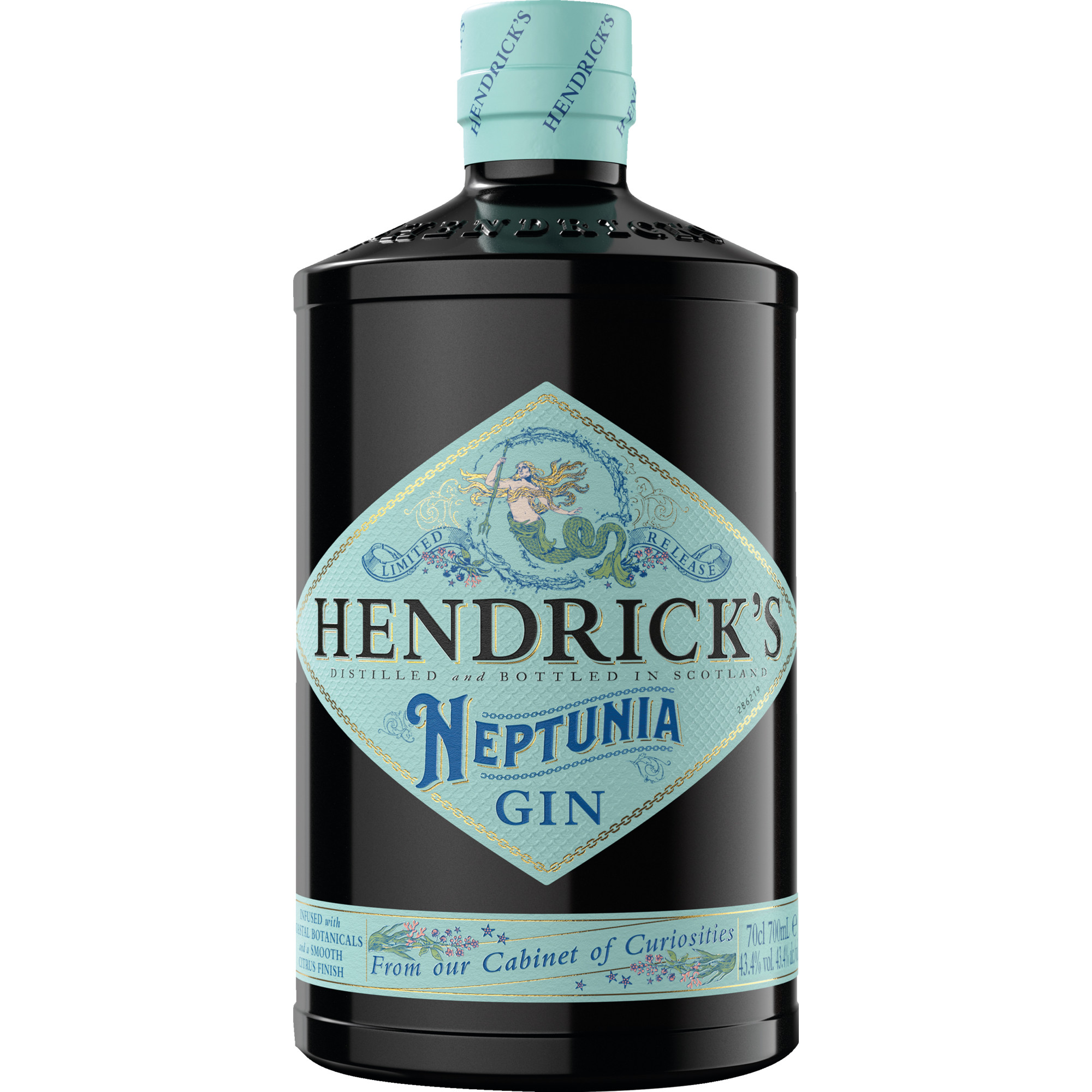 Hendrick's Neptunia Gin Limited Edition, 0,7 L 43,4 % Vol., Schottland, Spirituosen