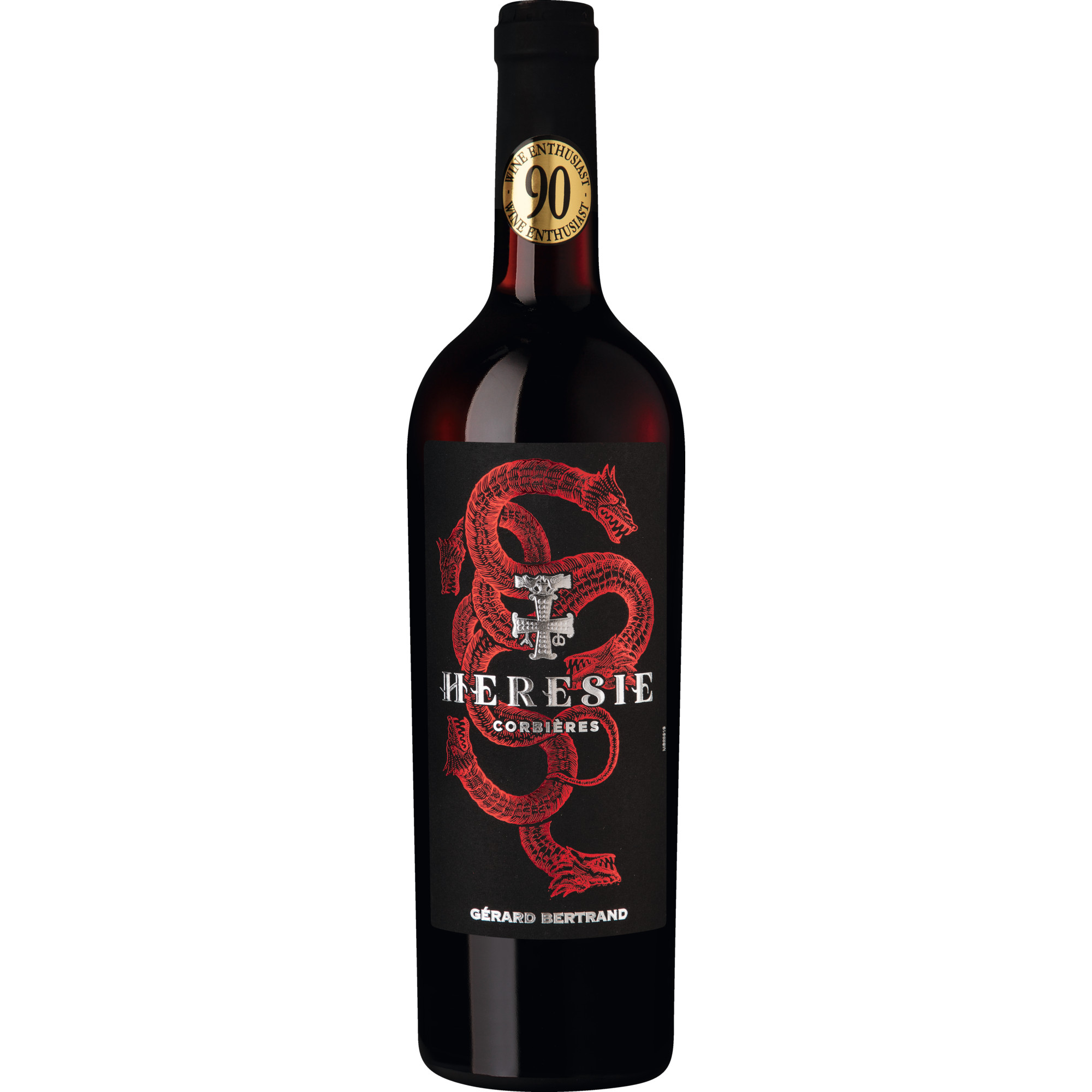 Hérésie Rouge, Corbières AOP, Languedoc-Roussillon, 2020, Rotwein