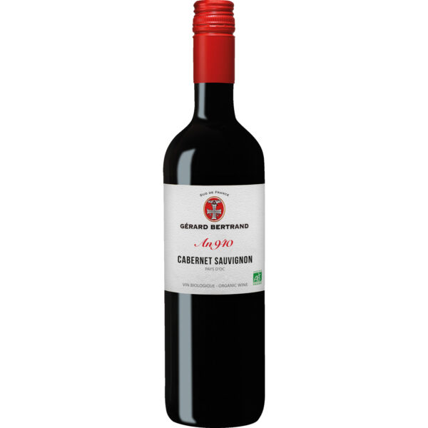 Héritage An 940 Cabernet Sauvignon Bio, Pays d'Oc IGP, Languedoc-Roussillon, 2024, Rotwein