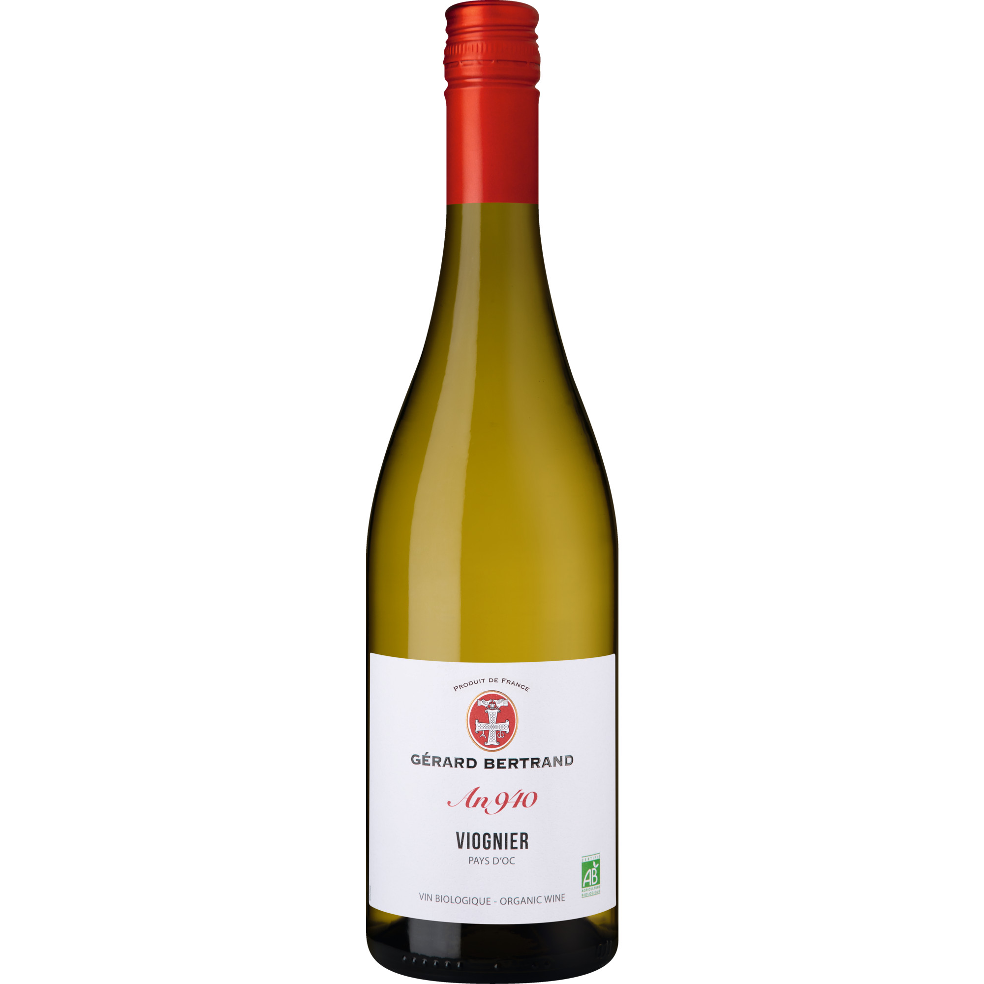 Héritage "An 940" Viognier, Pays d'Oc IGP, Languedoc-Roussillon, 2025, Weißwein