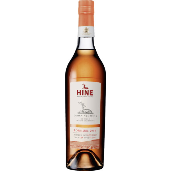Hine Cognac Bonneuil 2010, Cognac AOP, 0,7 L, 42,1% Vol., Cognac, 2010, Spirituosen