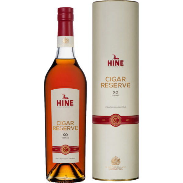 Hine Cognac Cigar Reserve XO, Cognac AOP, 0,7 L, 40% Vol., Cognac, Spirituosen